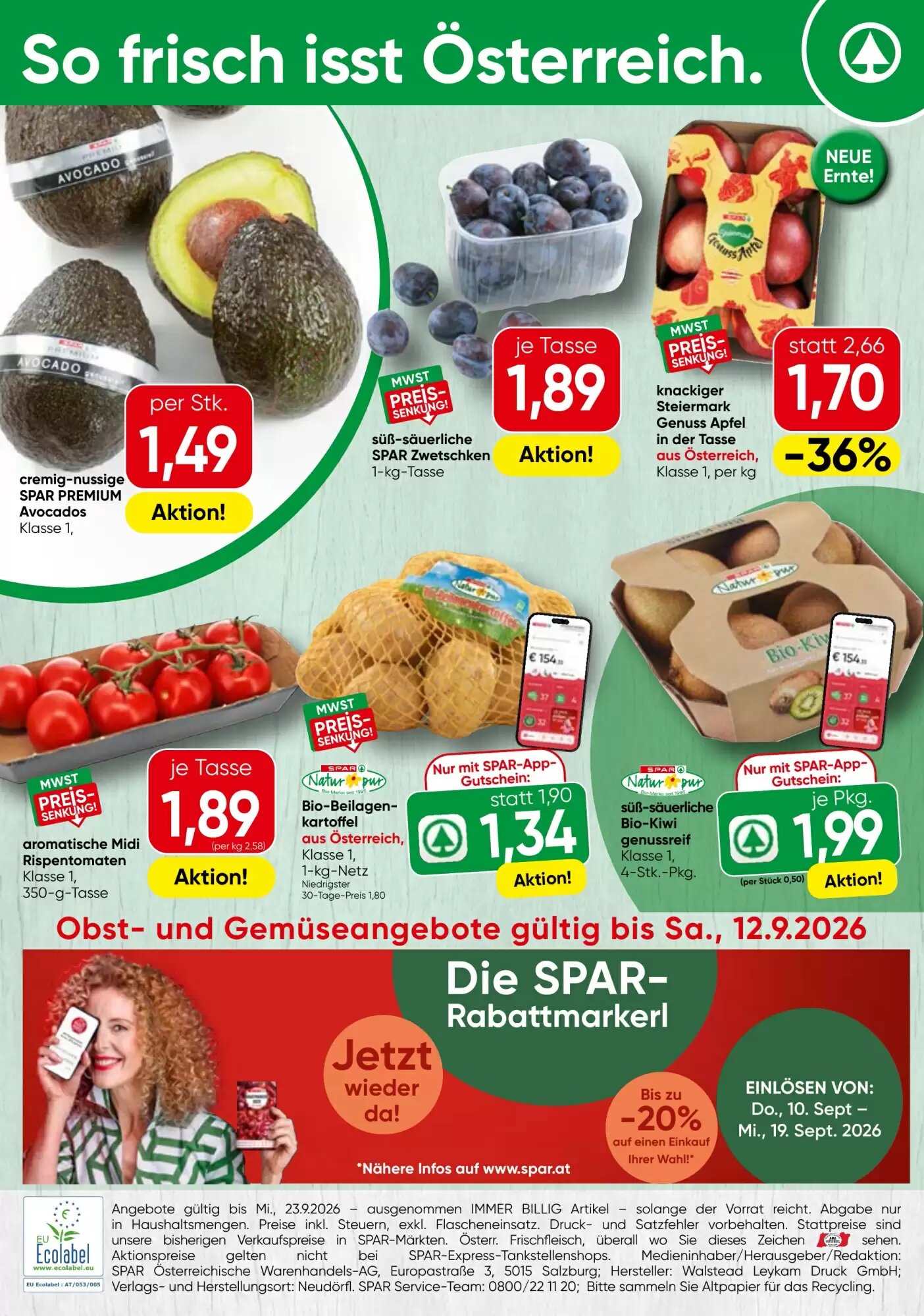 Strasser Markt Flugblatt (ab 10.09.2026) - Angebote und Prospekt - Seite 24