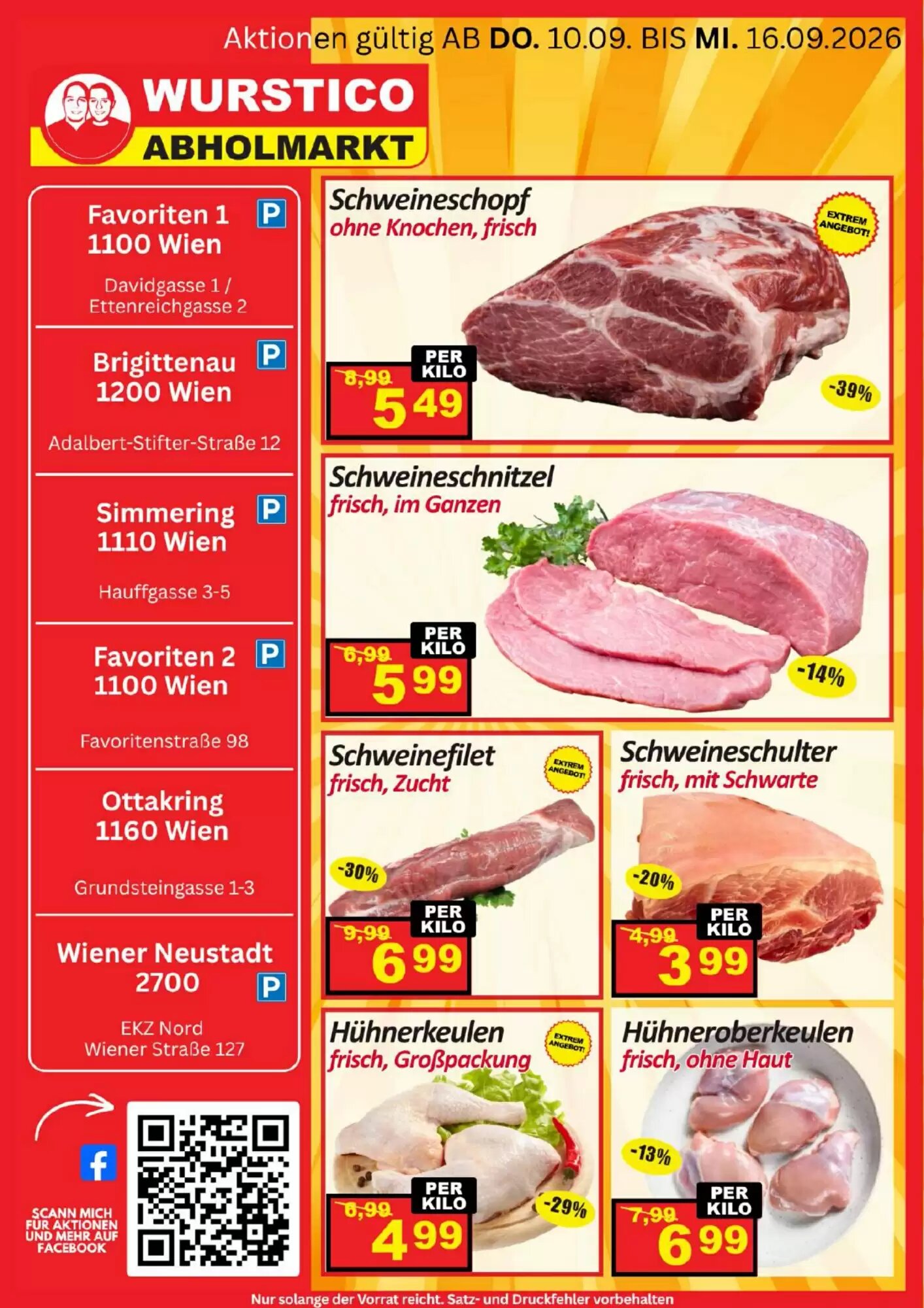 Wurstico Flugblatt (ab 10.09.2026) - Angebote und Prospekt - Seite 1