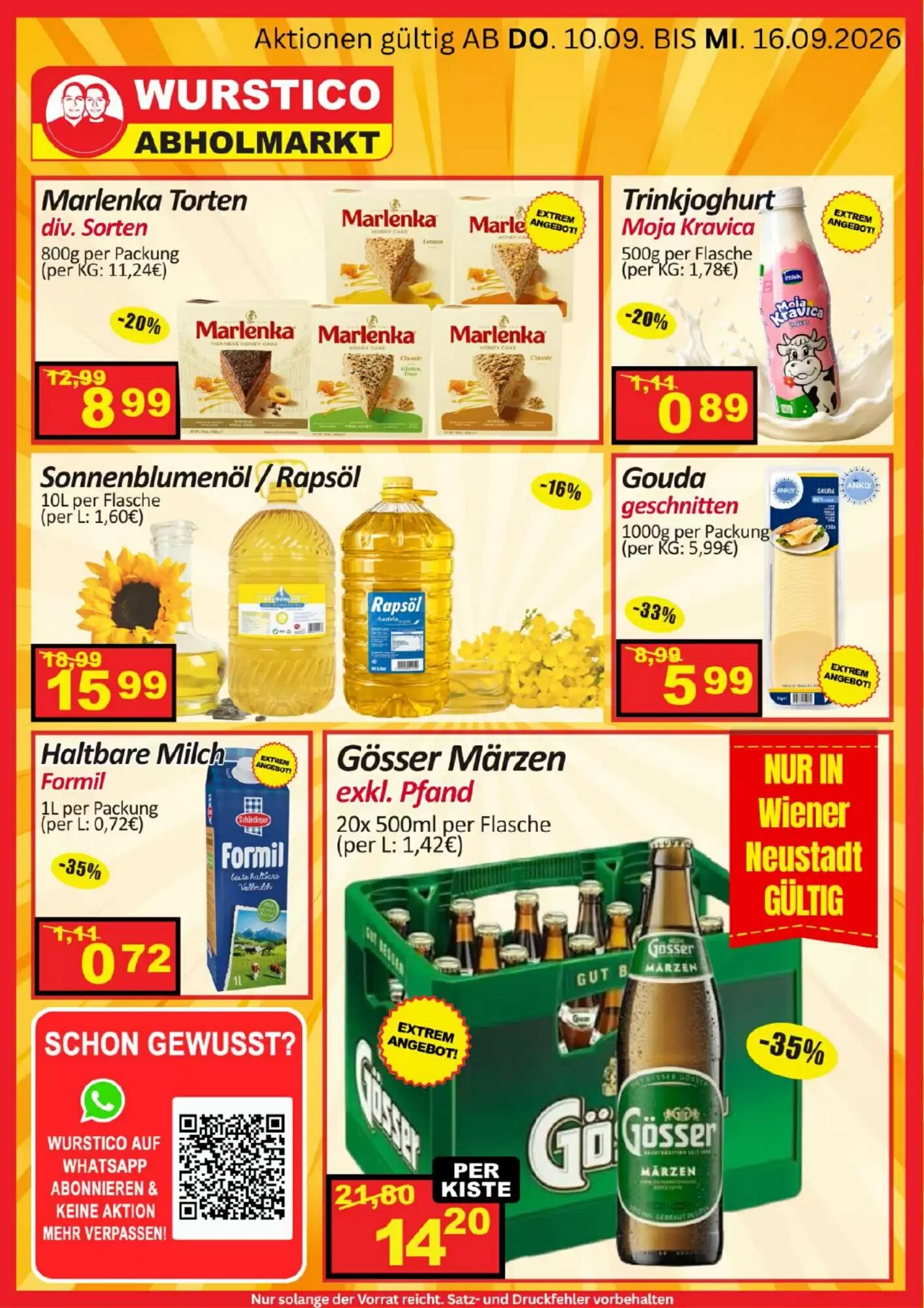 Wurstico Flugblatt (ab 10.09.2026) - Angebote und Prospekt - Seite 2