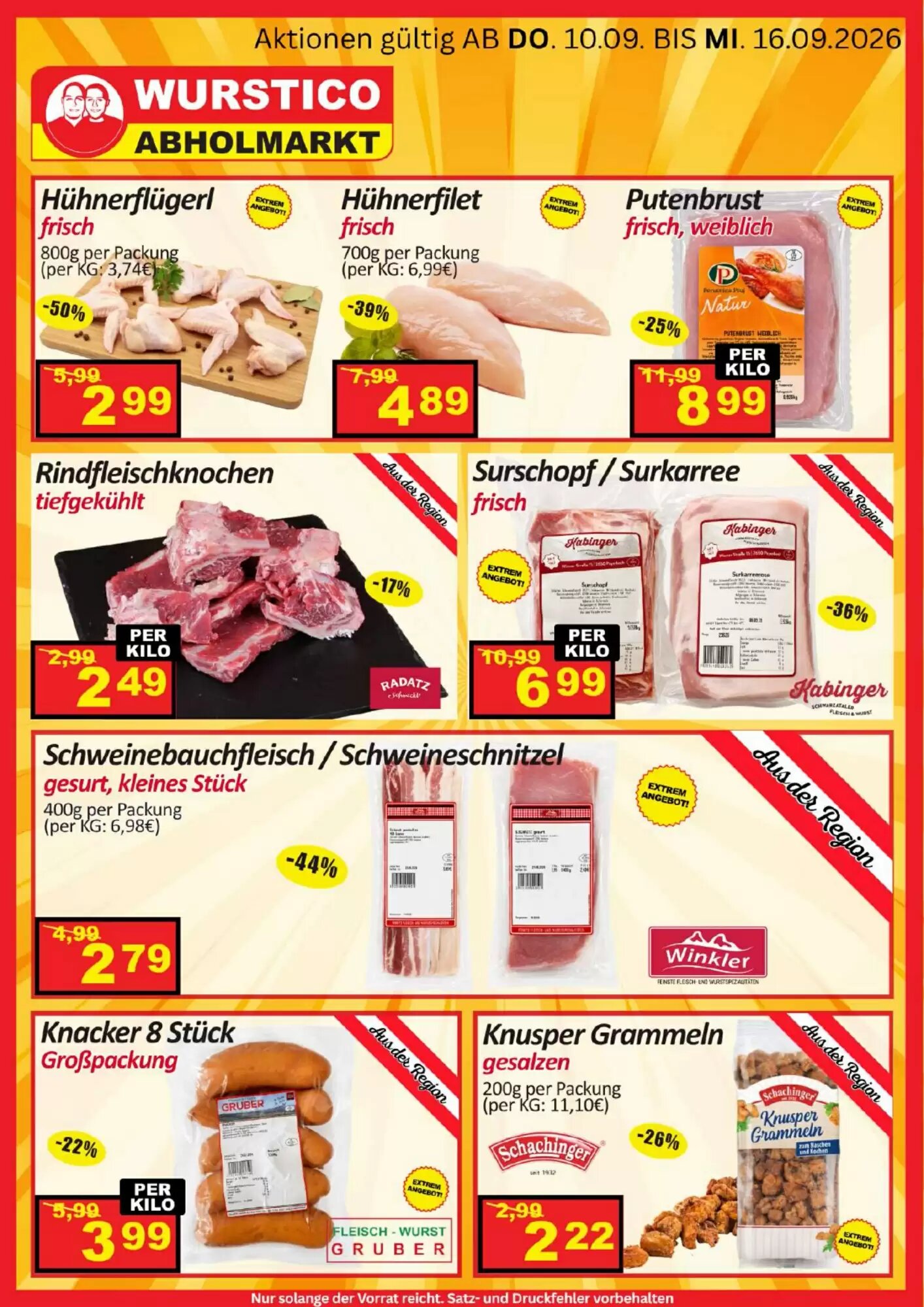 Wurstico Flugblatt (ab 10.09.2026) - Angebote und Prospekt - Seite 3