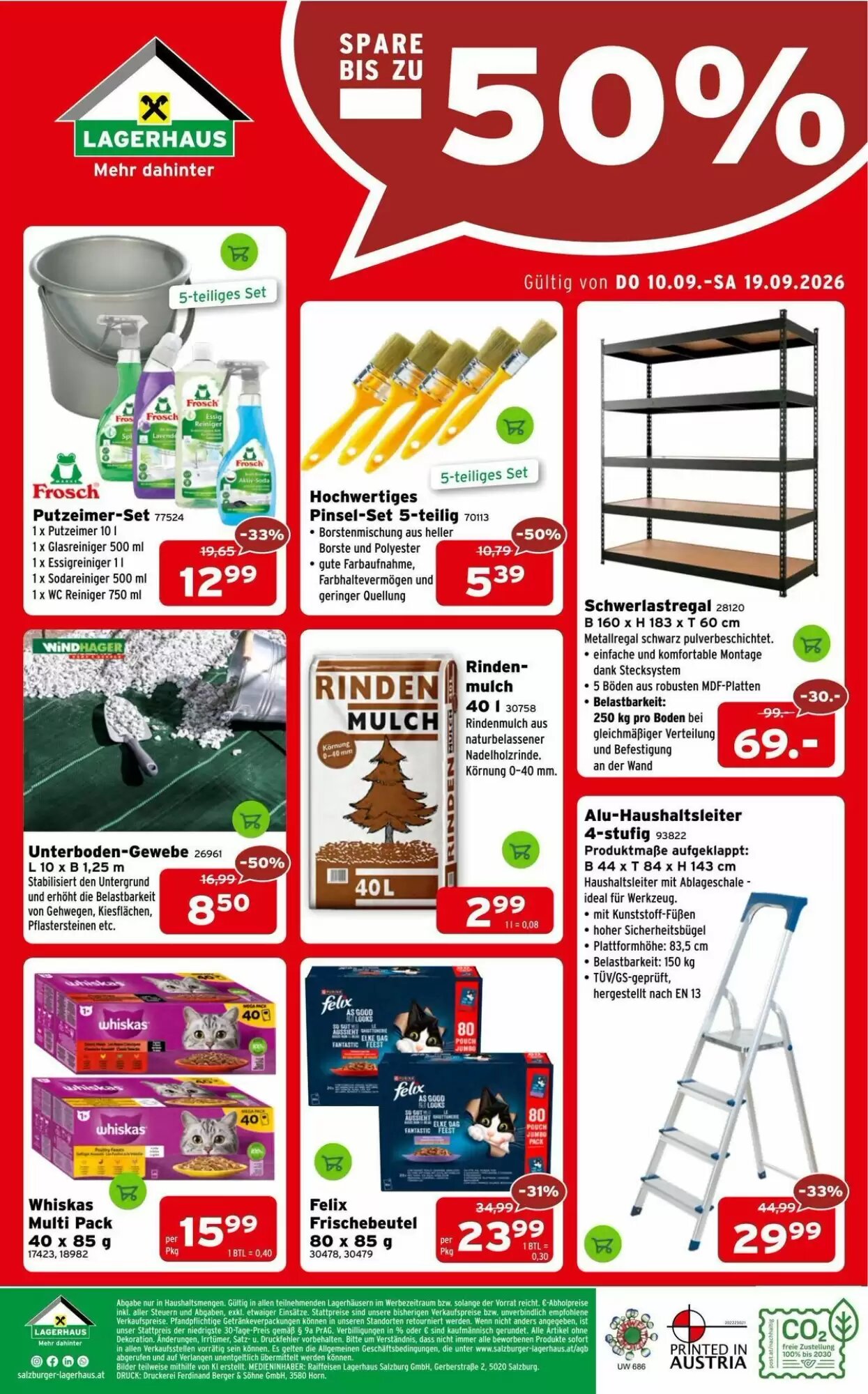 Salzburger Lagerhaus Flugblatt (ab 10.09.2026) - Angebote und Prospekt - Seite 12