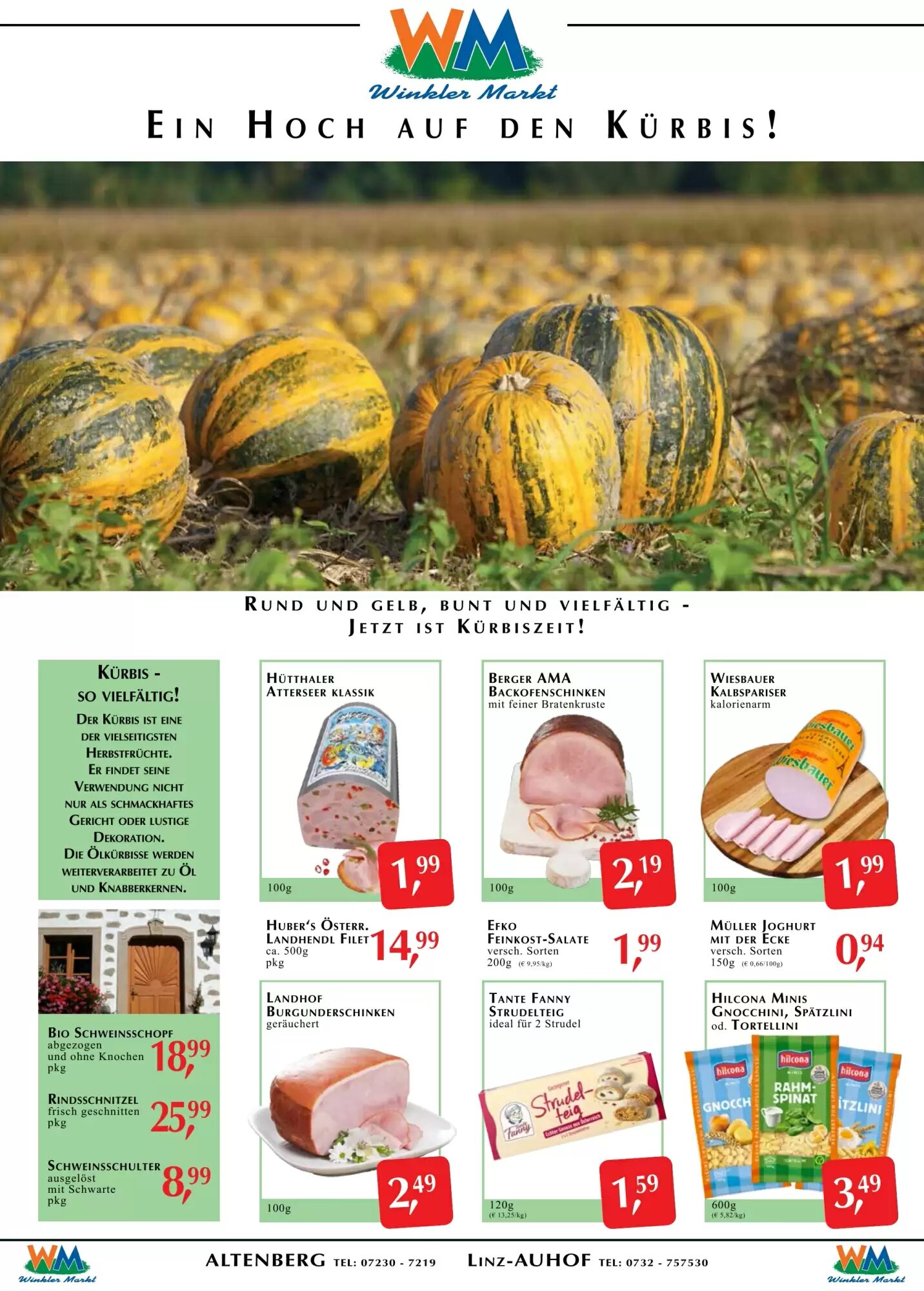 Winkler Markt Flugblatt (ab 10.09.2026) - Angebote und Prospekt - Seite 1
