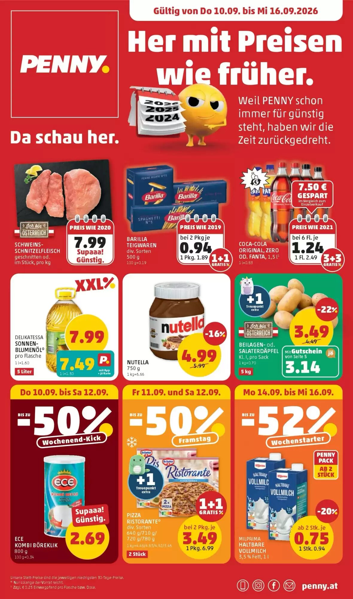 PENNY Flugblatt (ab 10.09.2026) - Angebote und Prospekt - Seite 1