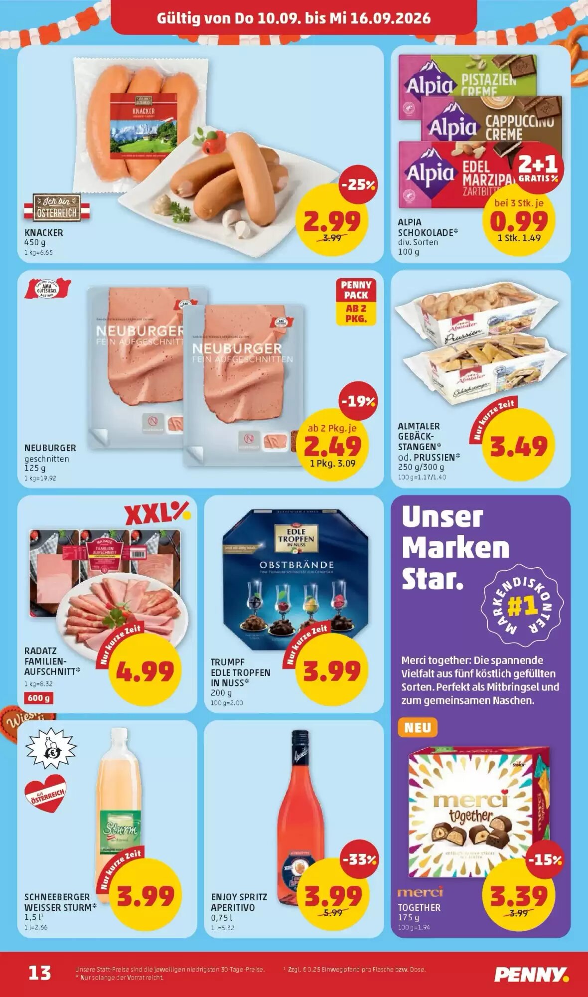 PENNY Flugblatt (ab 10.09.2026) - Angebote und Prospekt - Seite 13