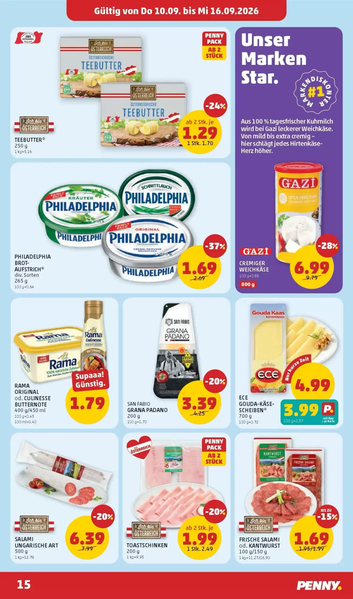 PENNY Flugblatt (ab 10.09.2026) - Angebote und Prospekt - Seite 15