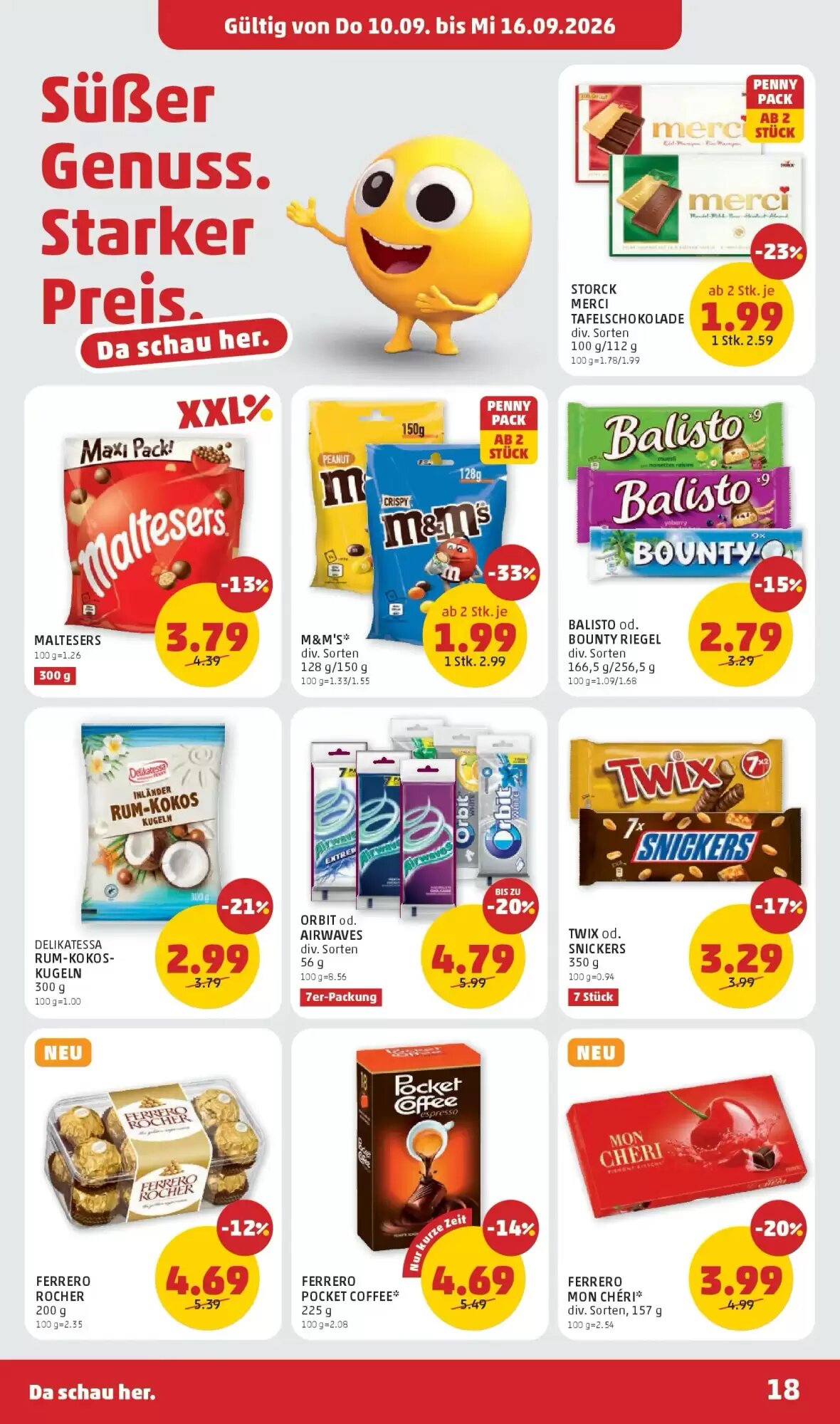 PENNY Flugblatt (ab 10.09.2026) - Angebote und Prospekt - Seite 18