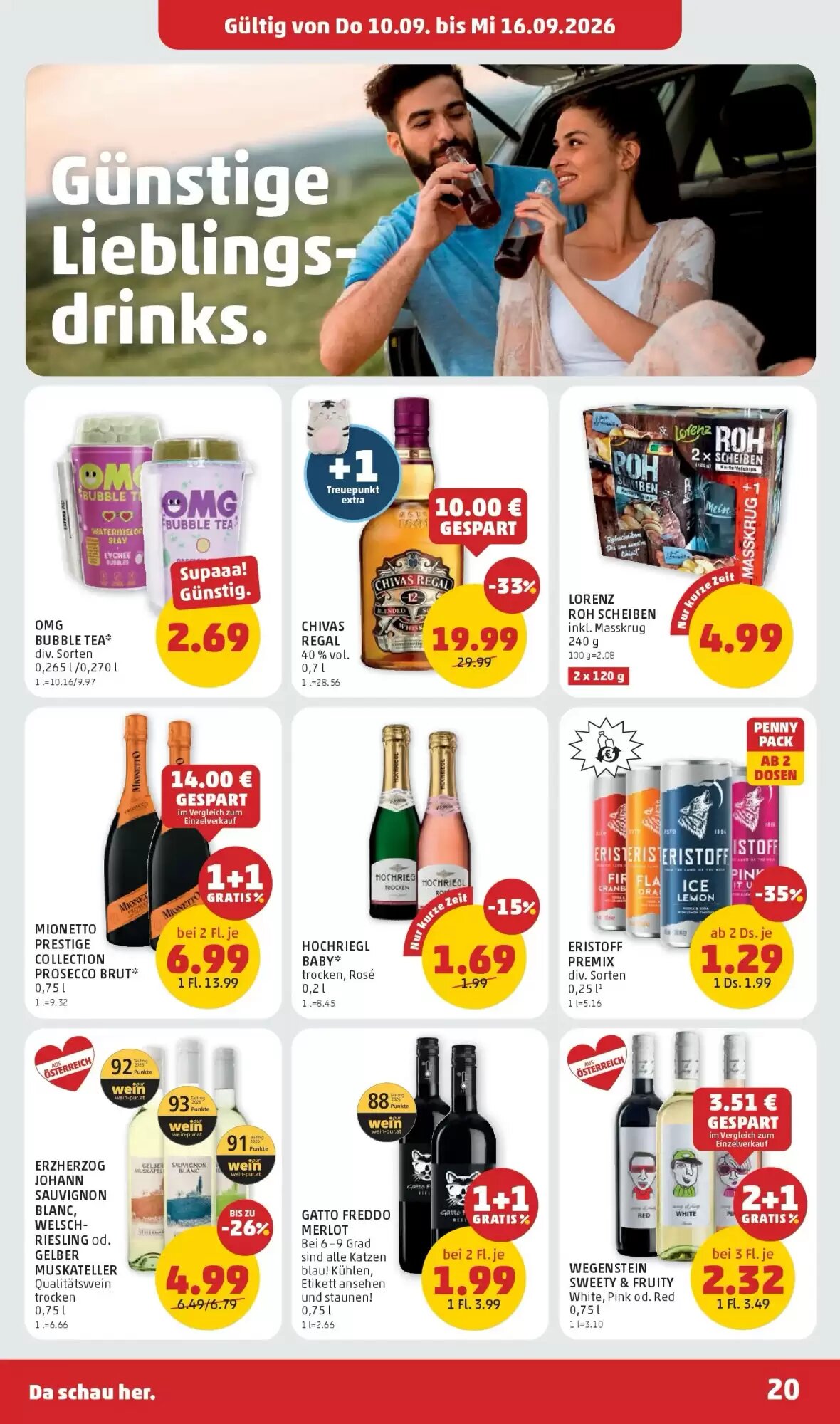 PENNY Flugblatt (ab 10.09.2026) - Angebote und Prospekt - Seite 20