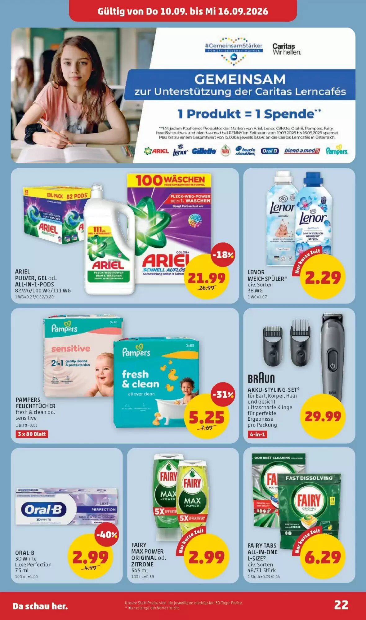 PENNY Flugblatt (ab 10.09.2026) - Angebote und Prospekt - Seite 22