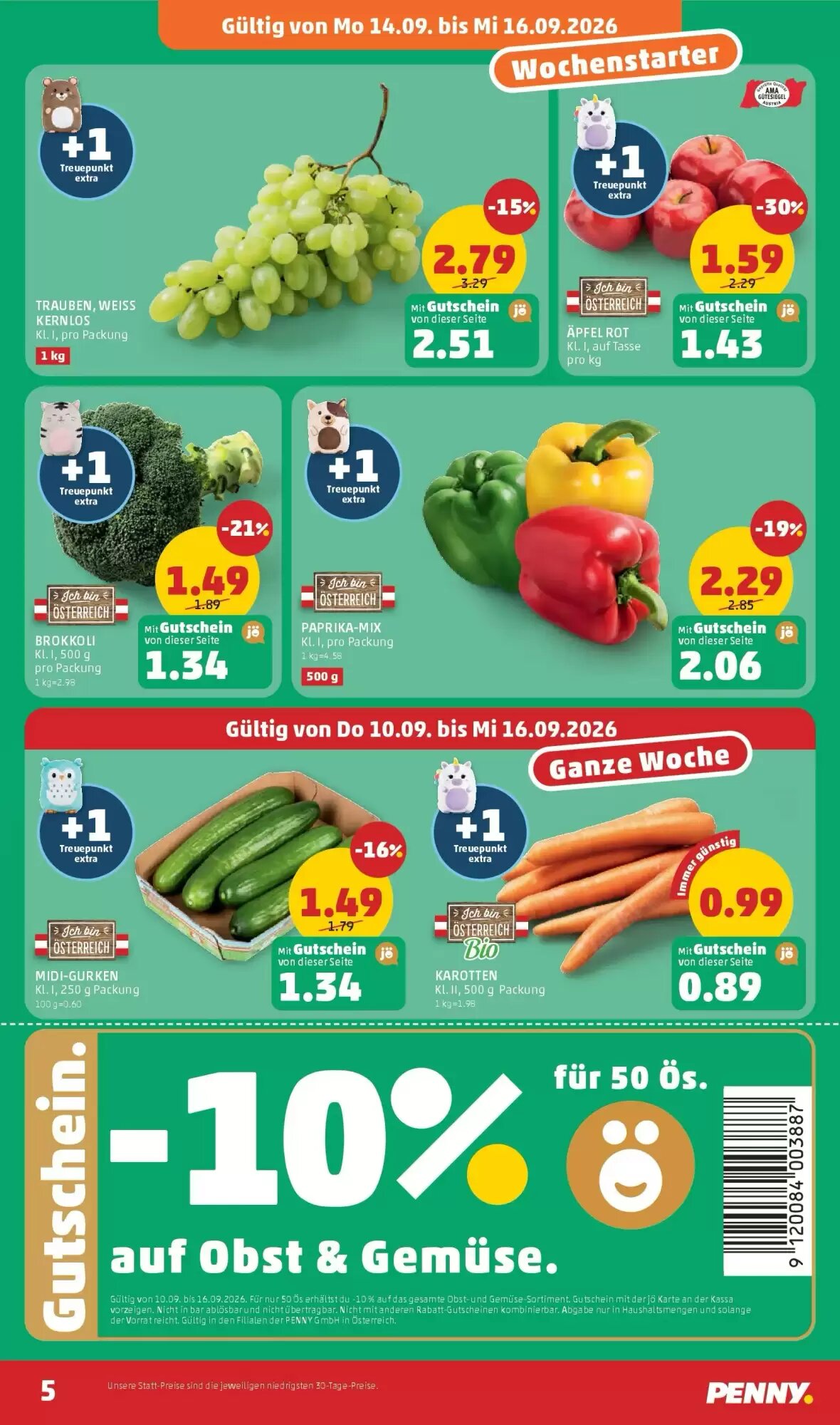 PENNY Flugblatt (ab 10.09.2026) - Angebote und Prospekt - Seite 5