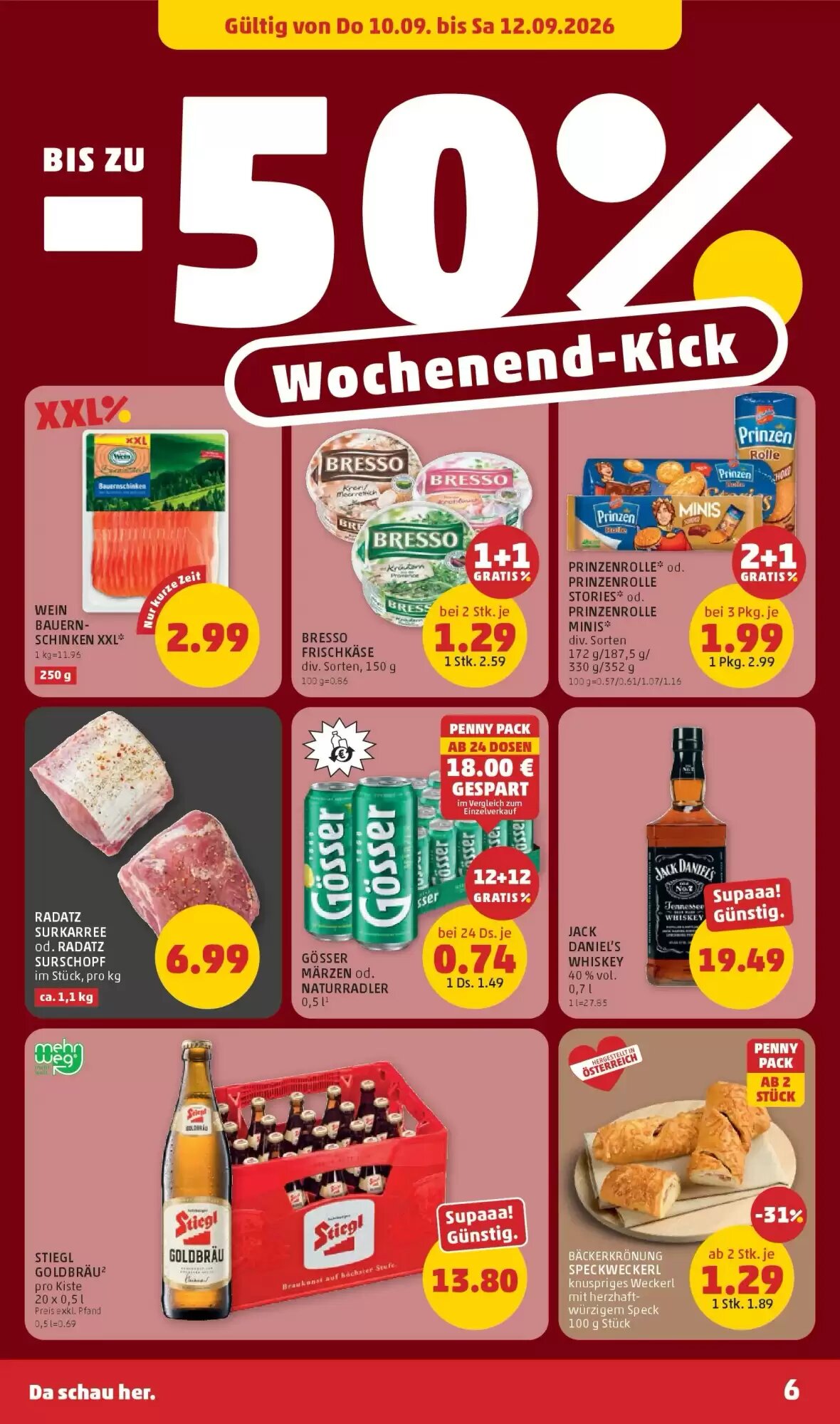 PENNY Flugblatt (ab 10.09.2026) - Angebote und Prospekt - Seite 6