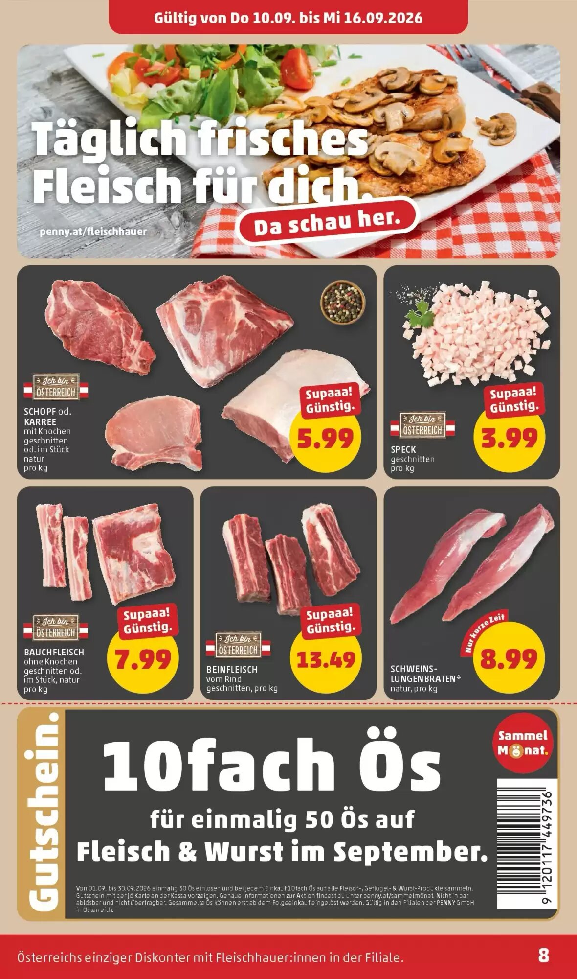 PENNY Flugblatt (ab 10.09.2026) - Angebote und Prospekt - Seite 8