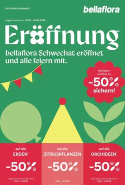 Bellaflora Flugblatt (ab 10.09.2026) - Angebote und Prospekt