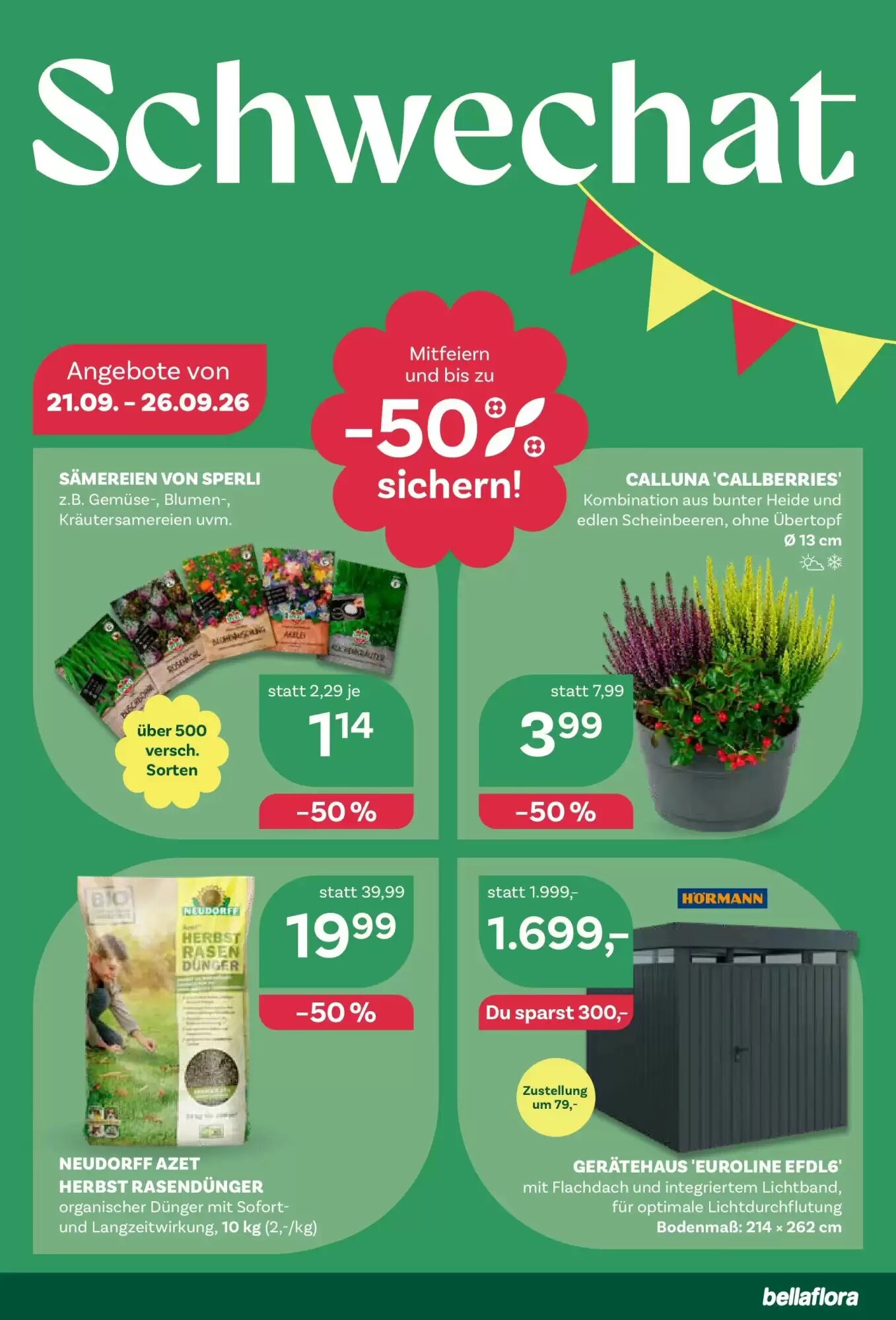 Bellaflora Flugblatt (ab 10.09.2026) - Angebote und Prospekt - Seite 3
