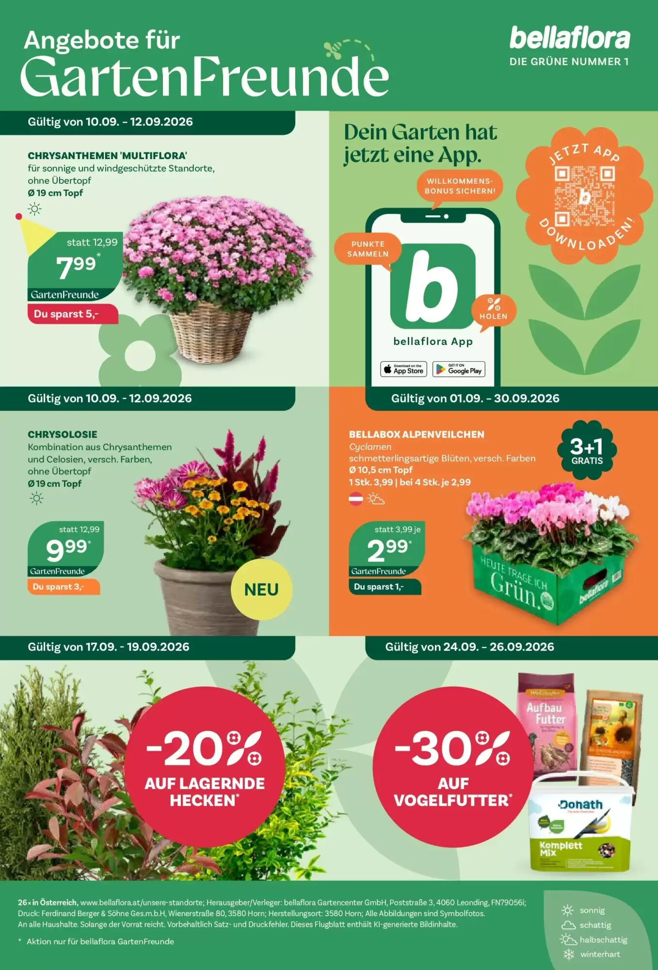 Bellaflora Flugblatt (ab 10.09.2026) - Angebote und Prospekt - Seite 8