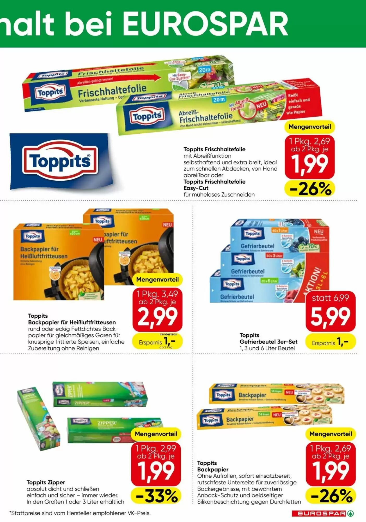 Eurospar Flugblatt (ab 10.09.2026) - Angebote und Prospekt - Seite 3