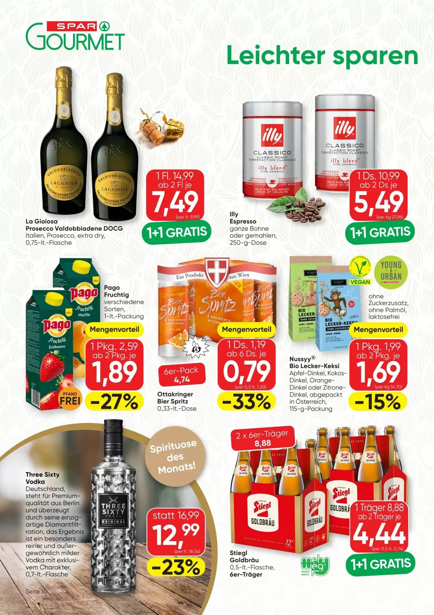 SPAR Gourmet Flugblatt (ab 10.09.2026) - Angebote und Prospekt - Seite 10