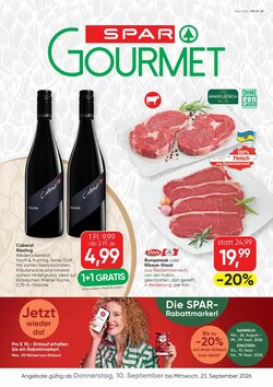 SPAR Gourmet Flugblatt (ab 10.09.2026) - Angebote und Prospekt