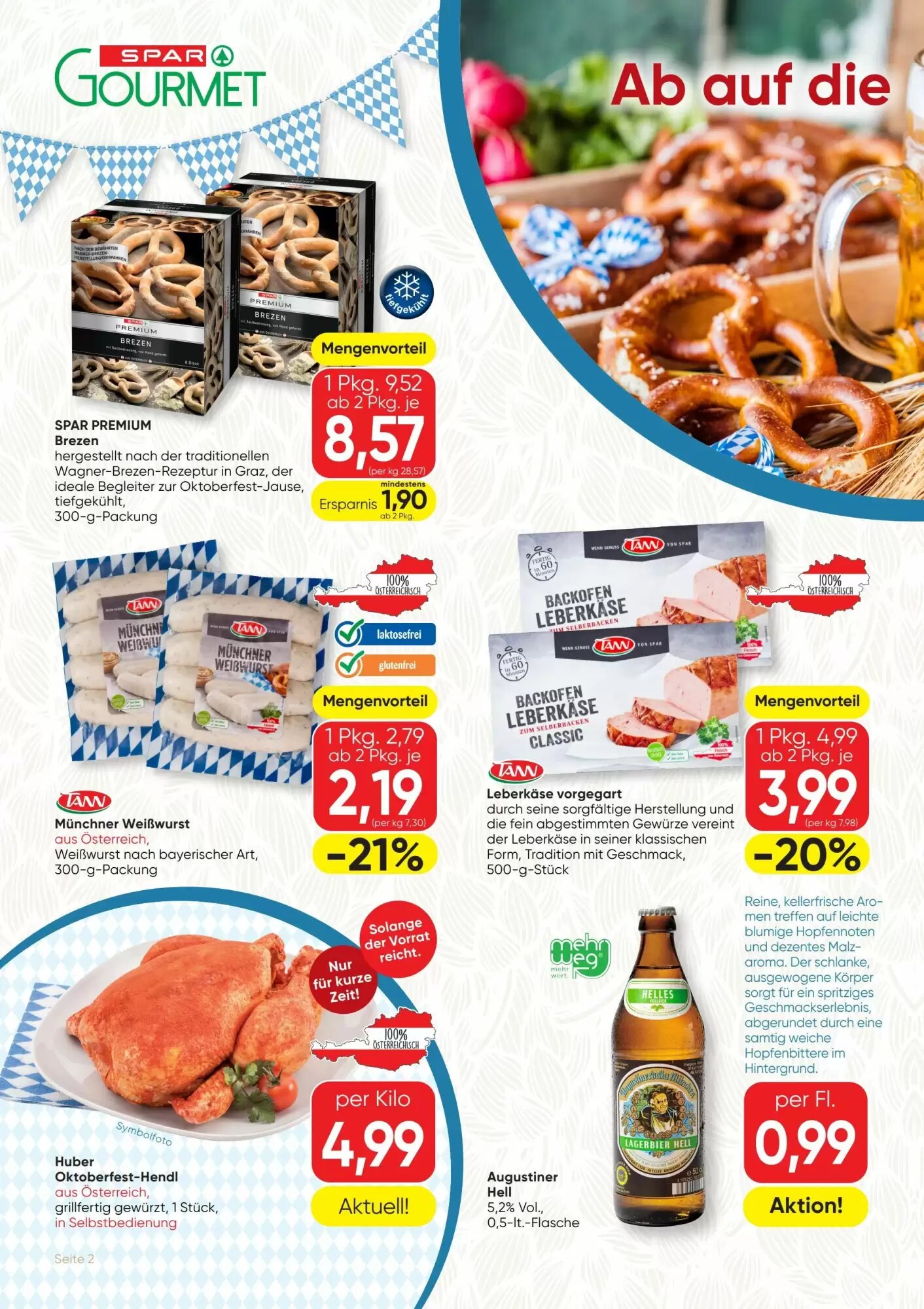 SPAR Gourmet Flugblatt (ab 10.09.2026) - Angebote und Prospekt - Seite 2