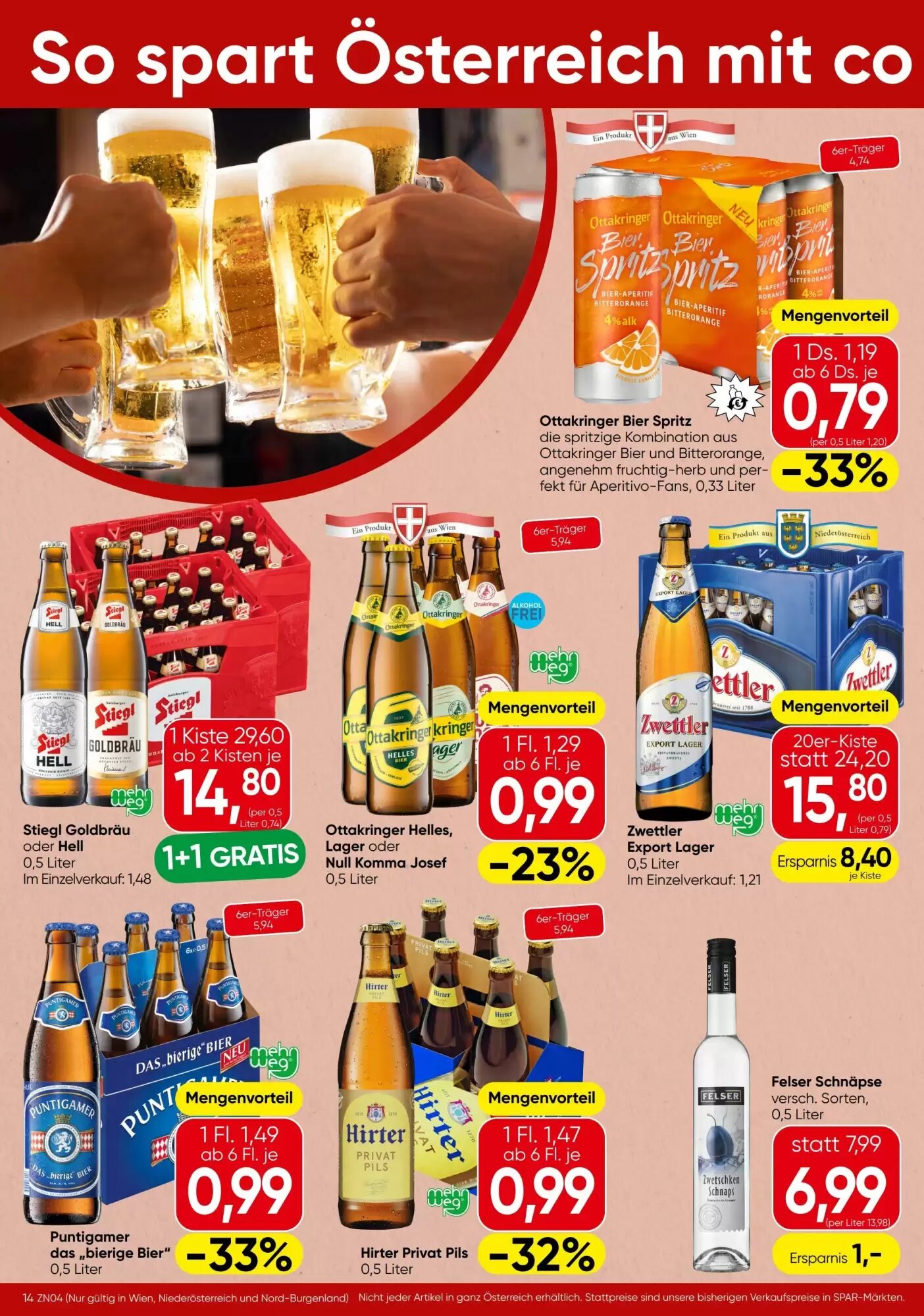 Spar Flugblatt (ab 10.09.2026) - Angebote und Prospekt - Seite 14