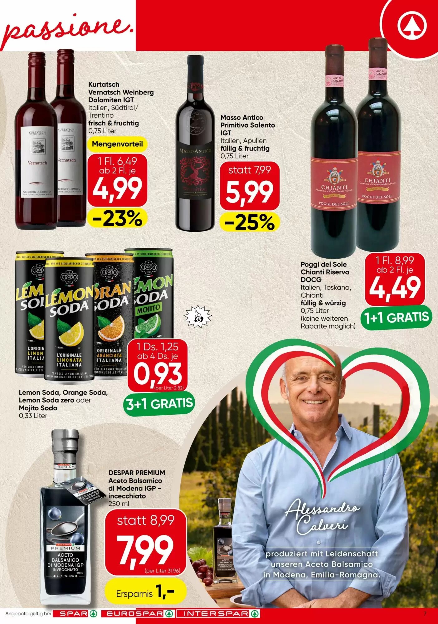 Spar Flugblatt (ab 10.09.2026) - Angebote und Prospekt - Seite 7