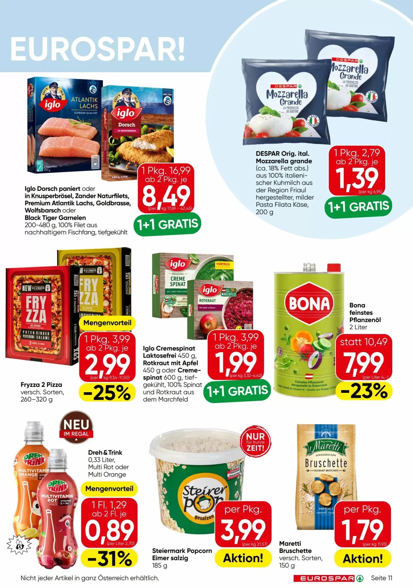 Eurospar Flugblatt (ab 10.09.2026) - Angebote und Prospekt - Seite 11