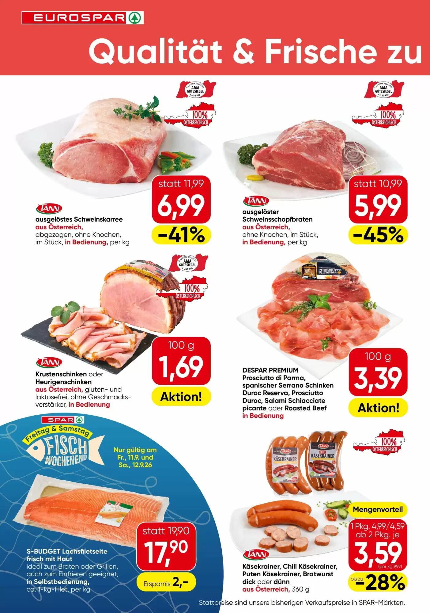 Eurospar Flugblatt (ab 10.09.2026) - Angebote und Prospekt - Seite 2