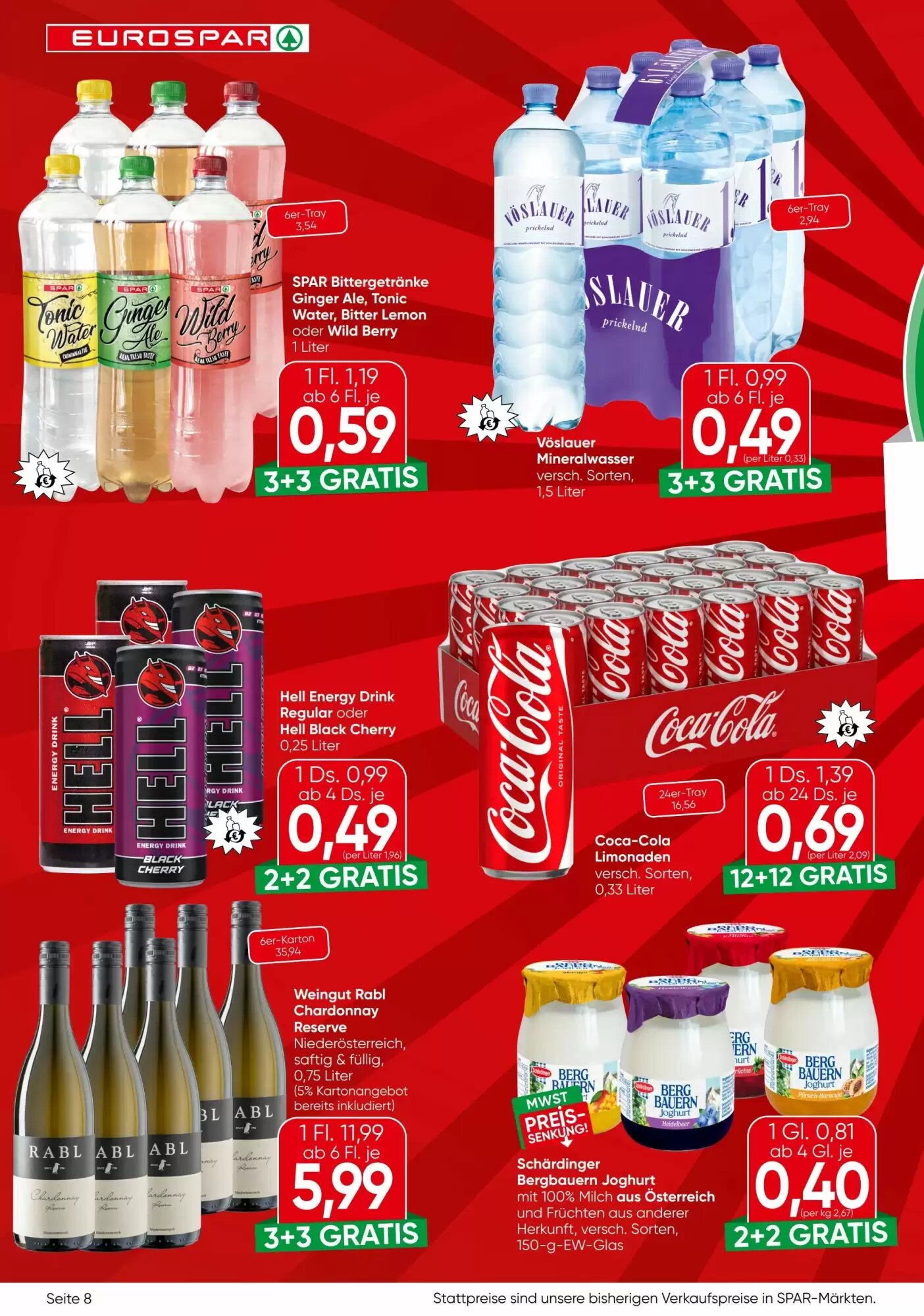 Eurospar Flugblatt (ab 10.09.2026) - Angebote und Prospekt - Seite 8