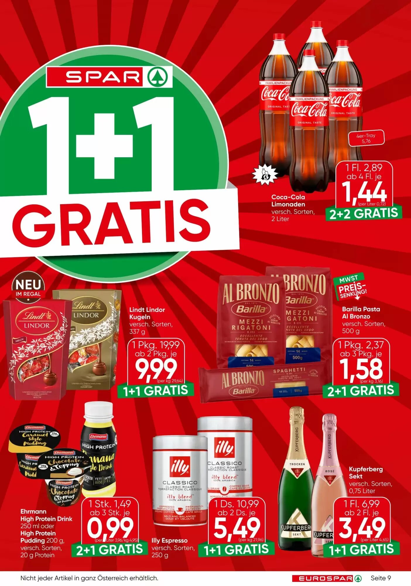 Eurospar Flugblatt (ab 10.09.2026) - Angebote und Prospekt - Seite 9