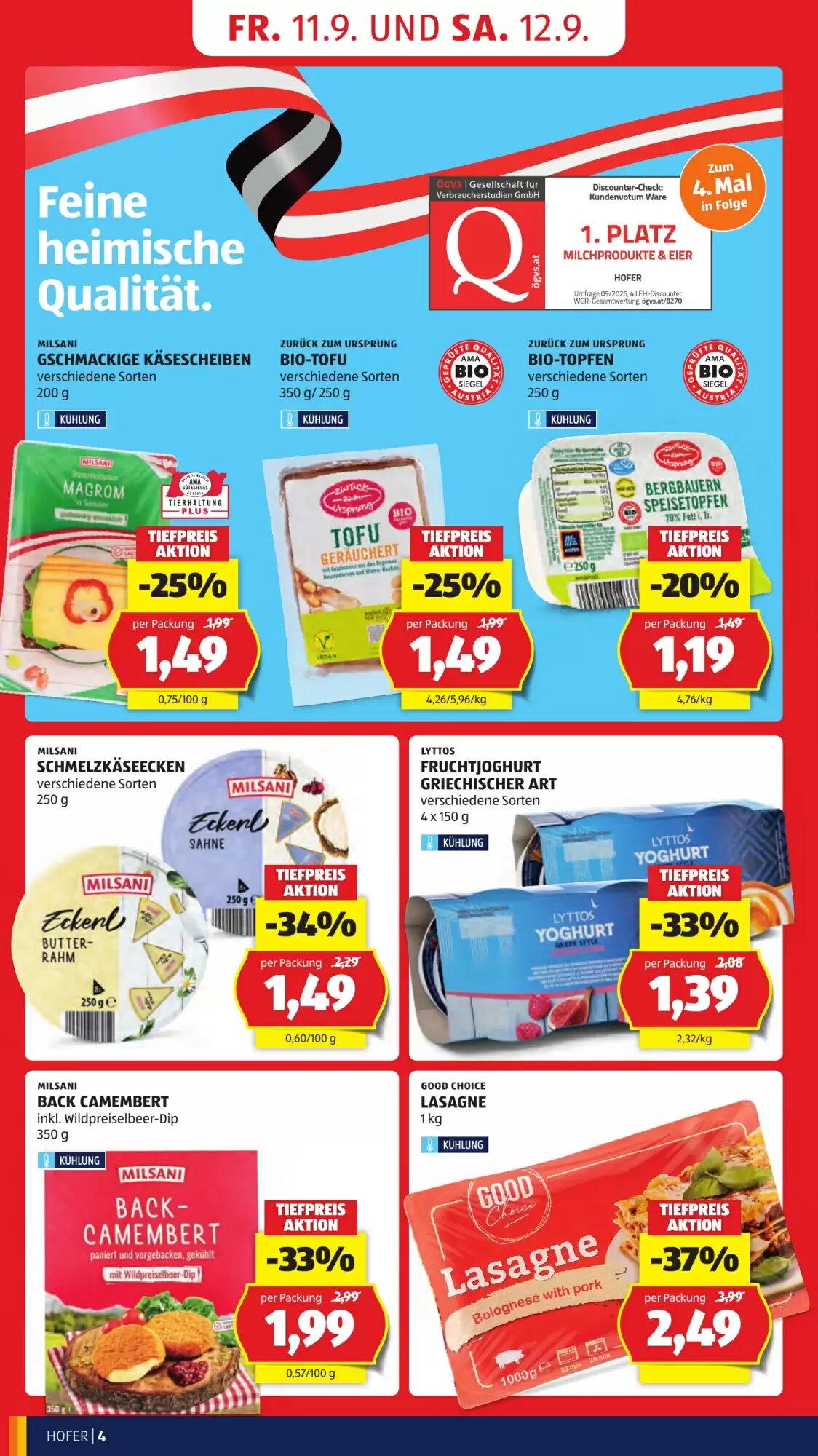 Hofer Flugblatt (ab 11.09.2026) - Angebote und Prospekt - Seite 12