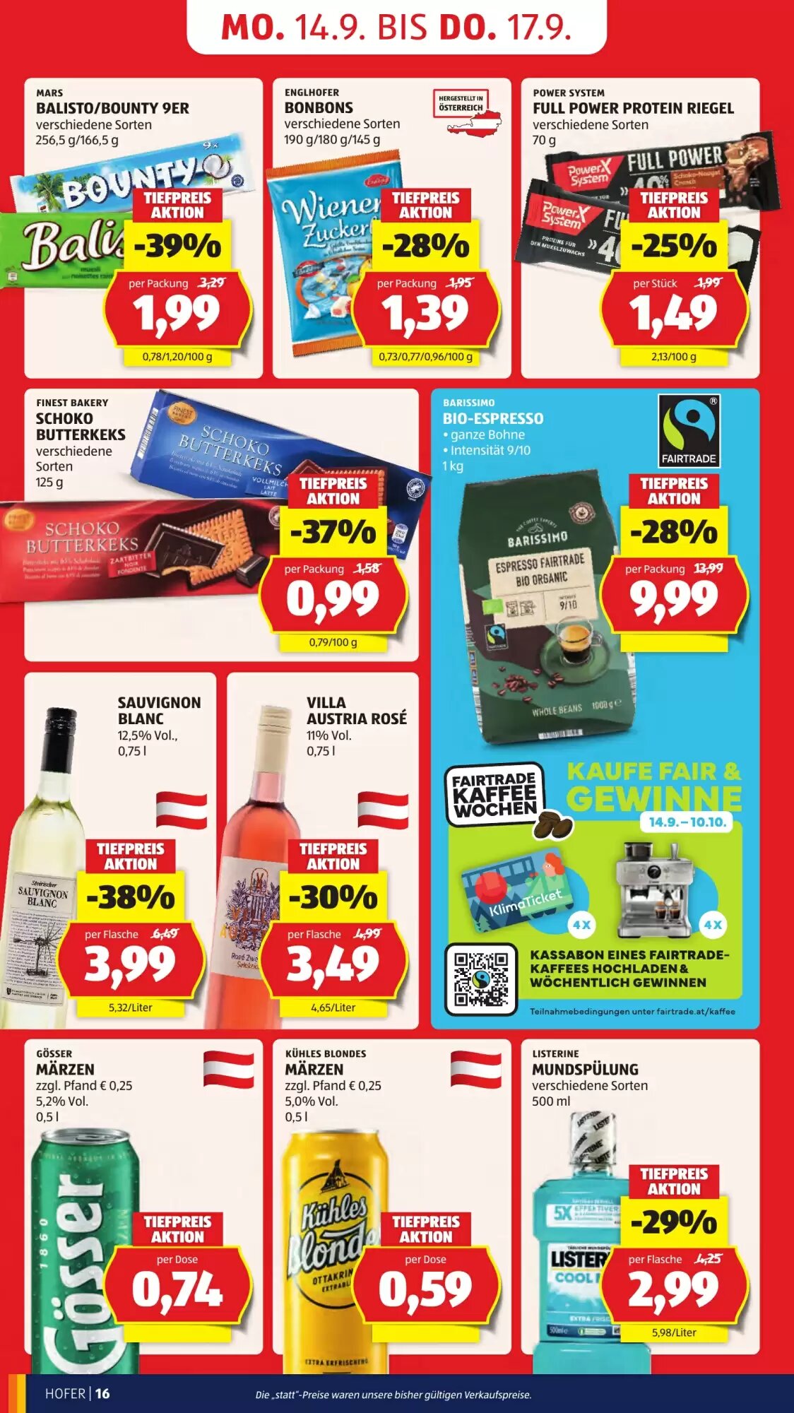 Hofer Flugblatt (ab 11.09.2026) - Angebote und Prospekt - Seite 24