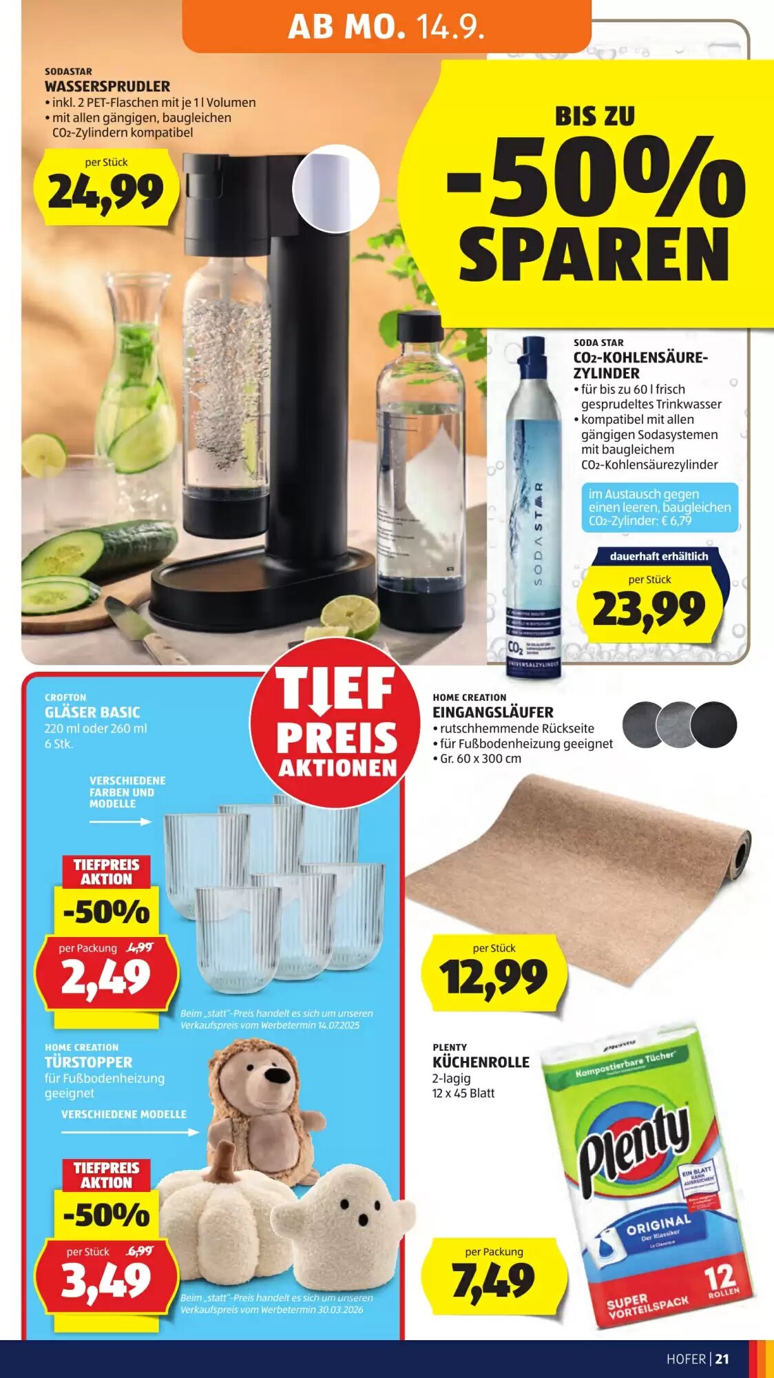 Hofer Flugblatt (ab 11.09.2026) - Angebote und Prospekt - Seite 31