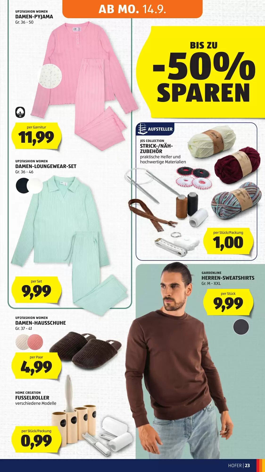 Hofer Flugblatt (ab 11.09.2026) - Angebote und Prospekt - Seite 33