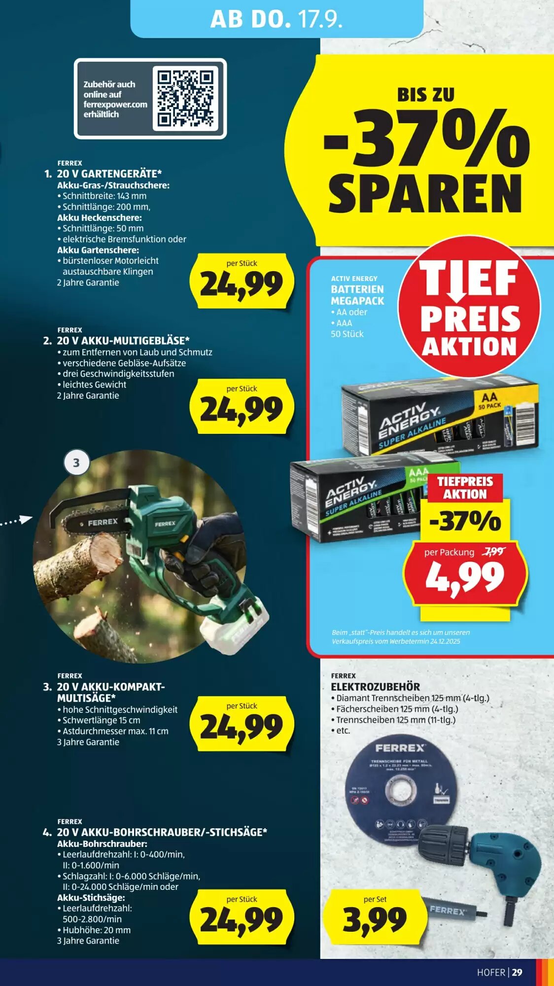 Hofer Flugblatt (ab 11.09.2026) - Angebote und Prospekt - Seite 39