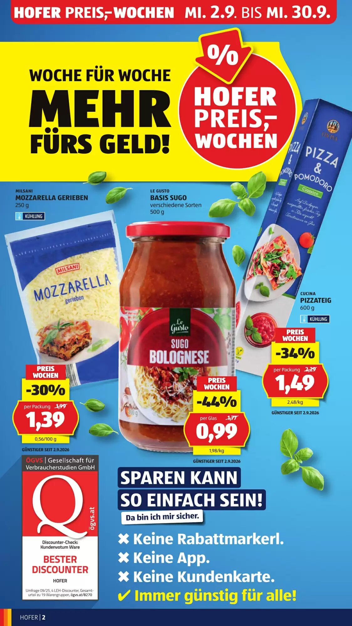 Hofer Flugblatt (ab 11.09.2026) - Angebote und Prospekt - Seite 8