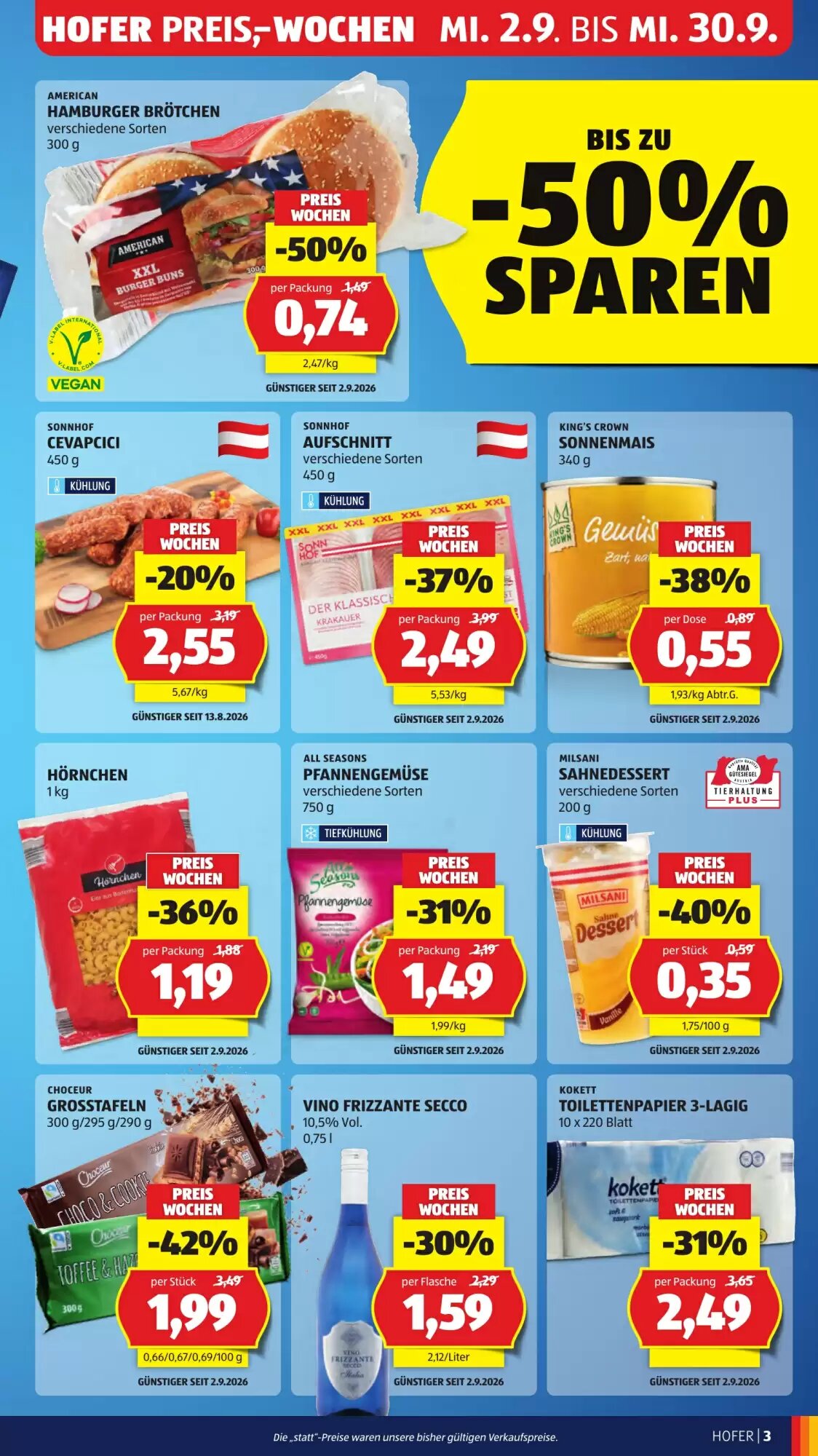 Hofer Flugblatt (ab 11.09.2026) - Angebote und Prospekt - Seite 9