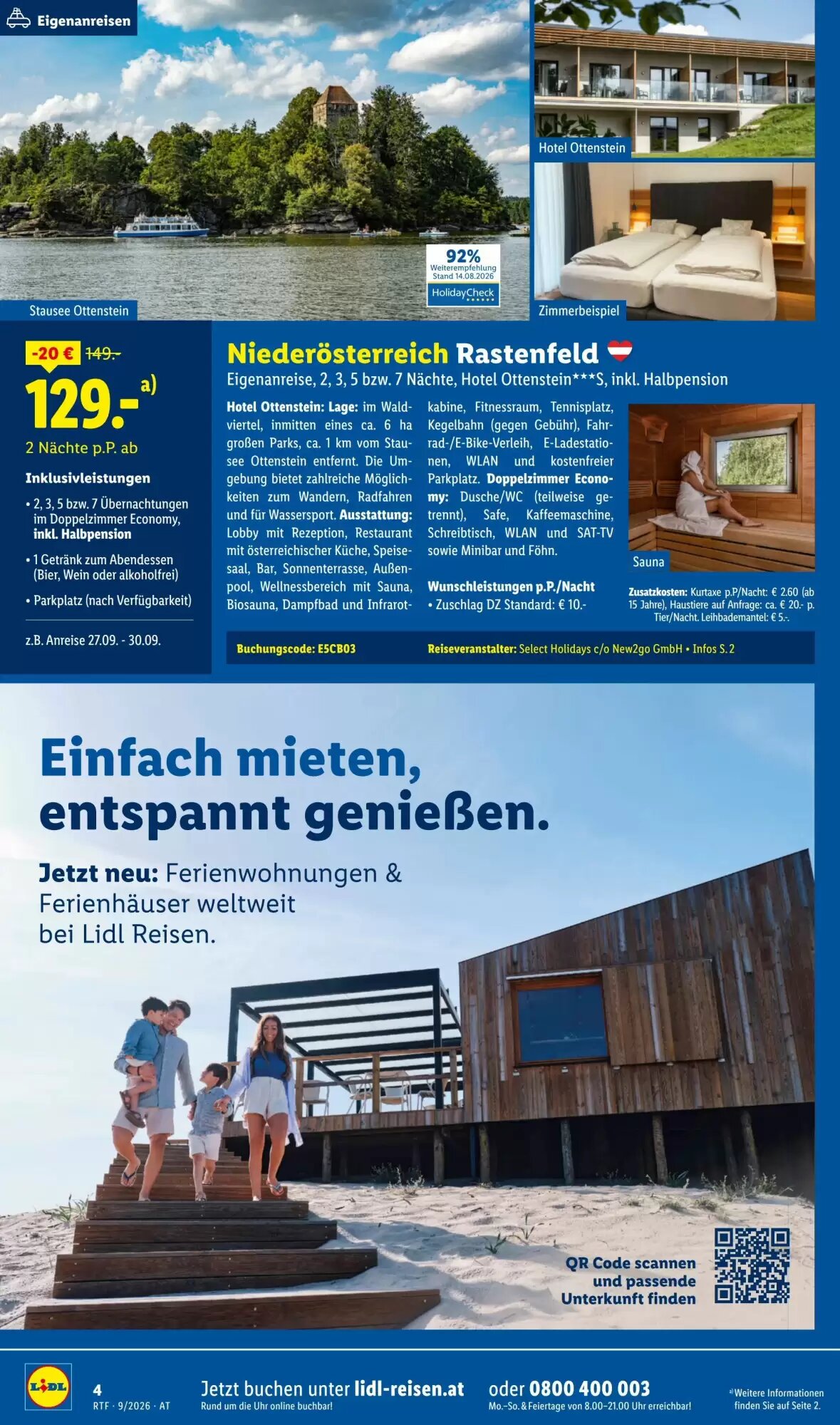 Lidl Reisen Flugblatt (ab 12.09.2026) - Angebote und Prospekt - Seite 4