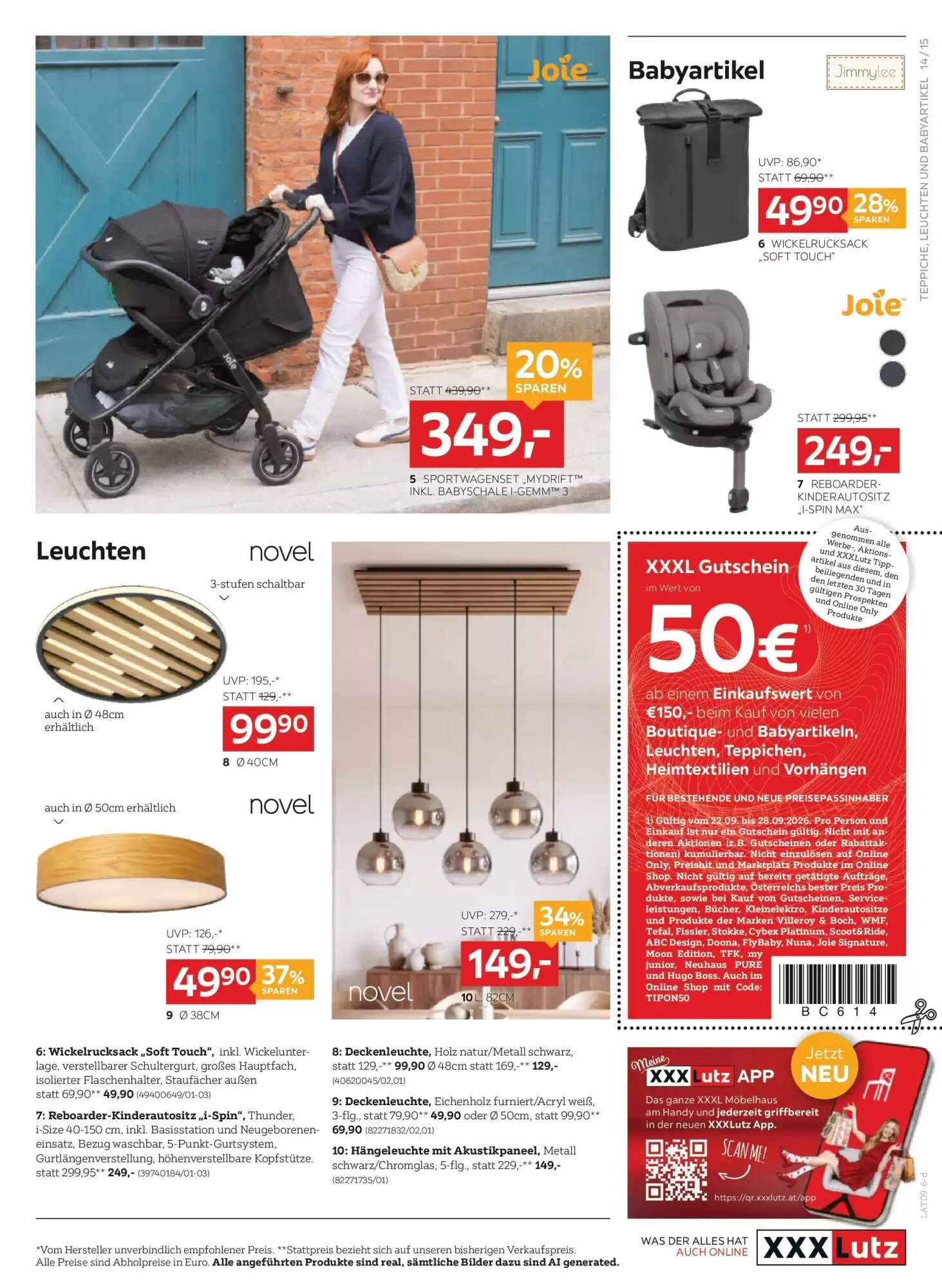 XXXLutz Flugblatt (ab 14.09.2026) - Angebote und Prospekt - Seite 15