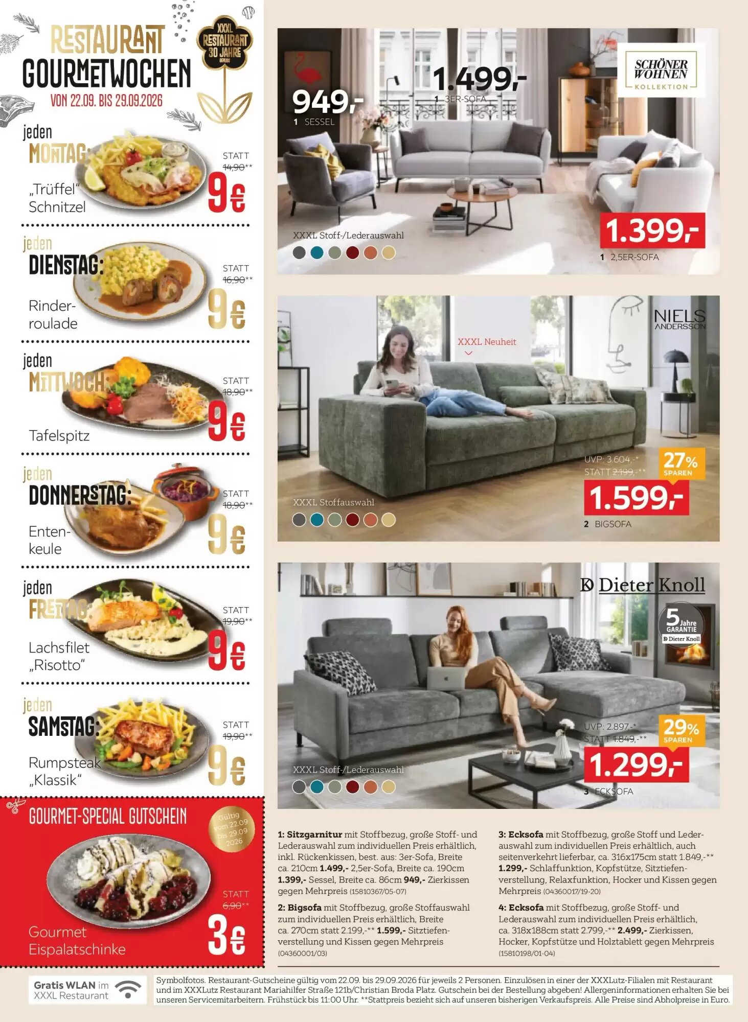 XXXLutz Flugblatt (ab 14.09.2026) - Angebote und Prospekt - Seite 2