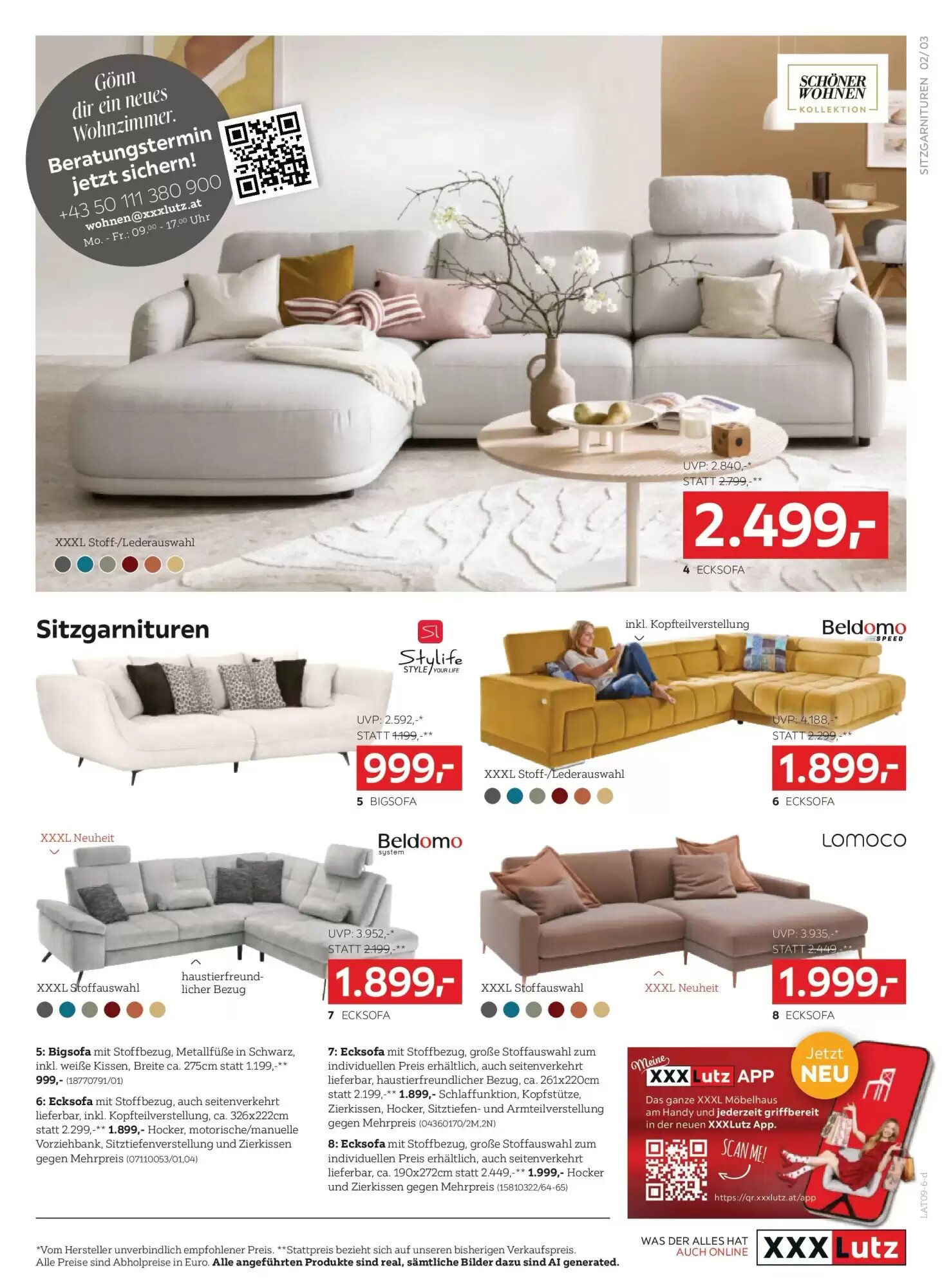 XXXLutz Flugblatt (ab 14.09.2026) - Angebote und Prospekt - Seite 3