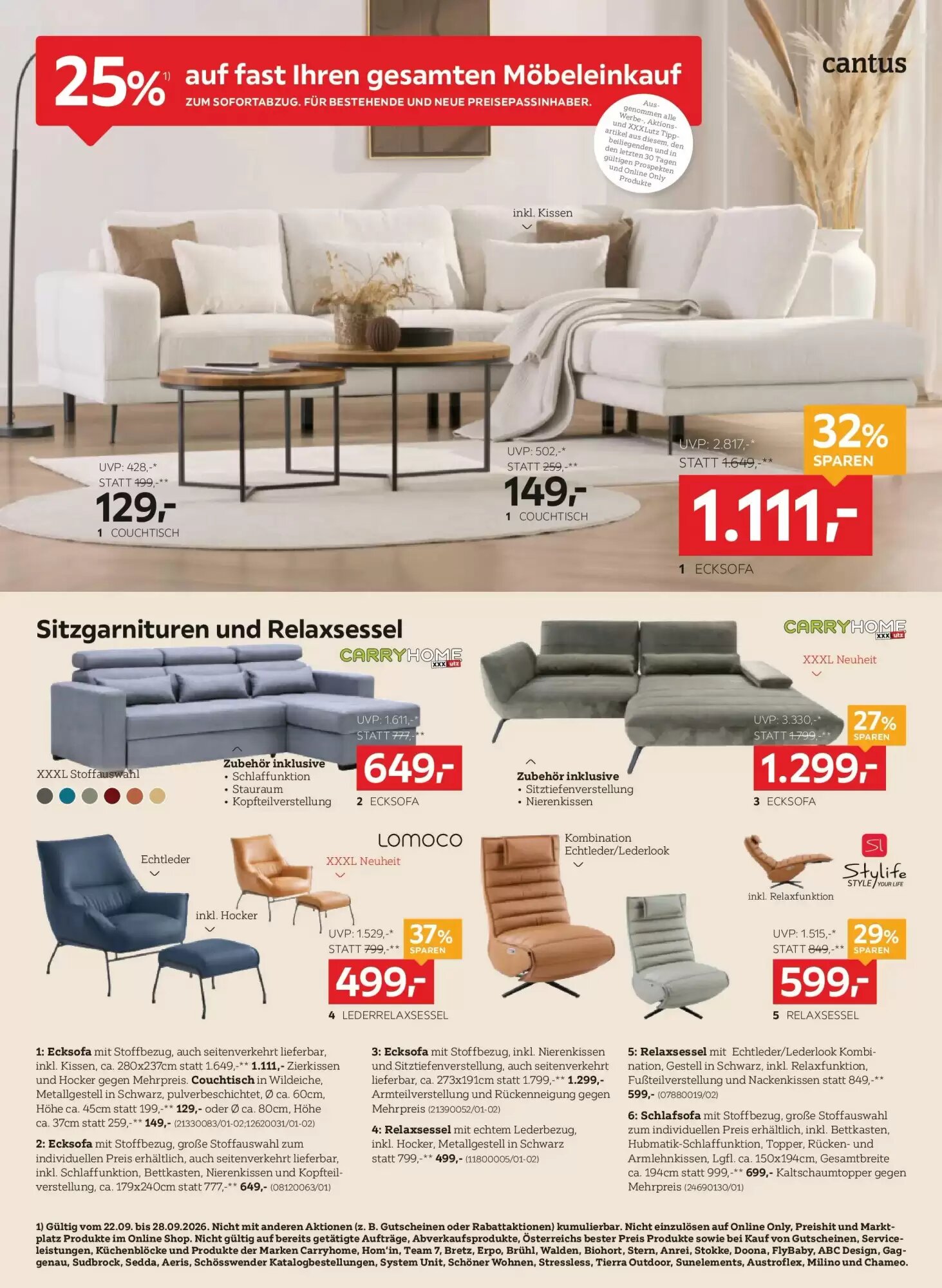 XXXLutz Flugblatt (ab 14.09.2026) - Angebote und Prospekt - Seite 4