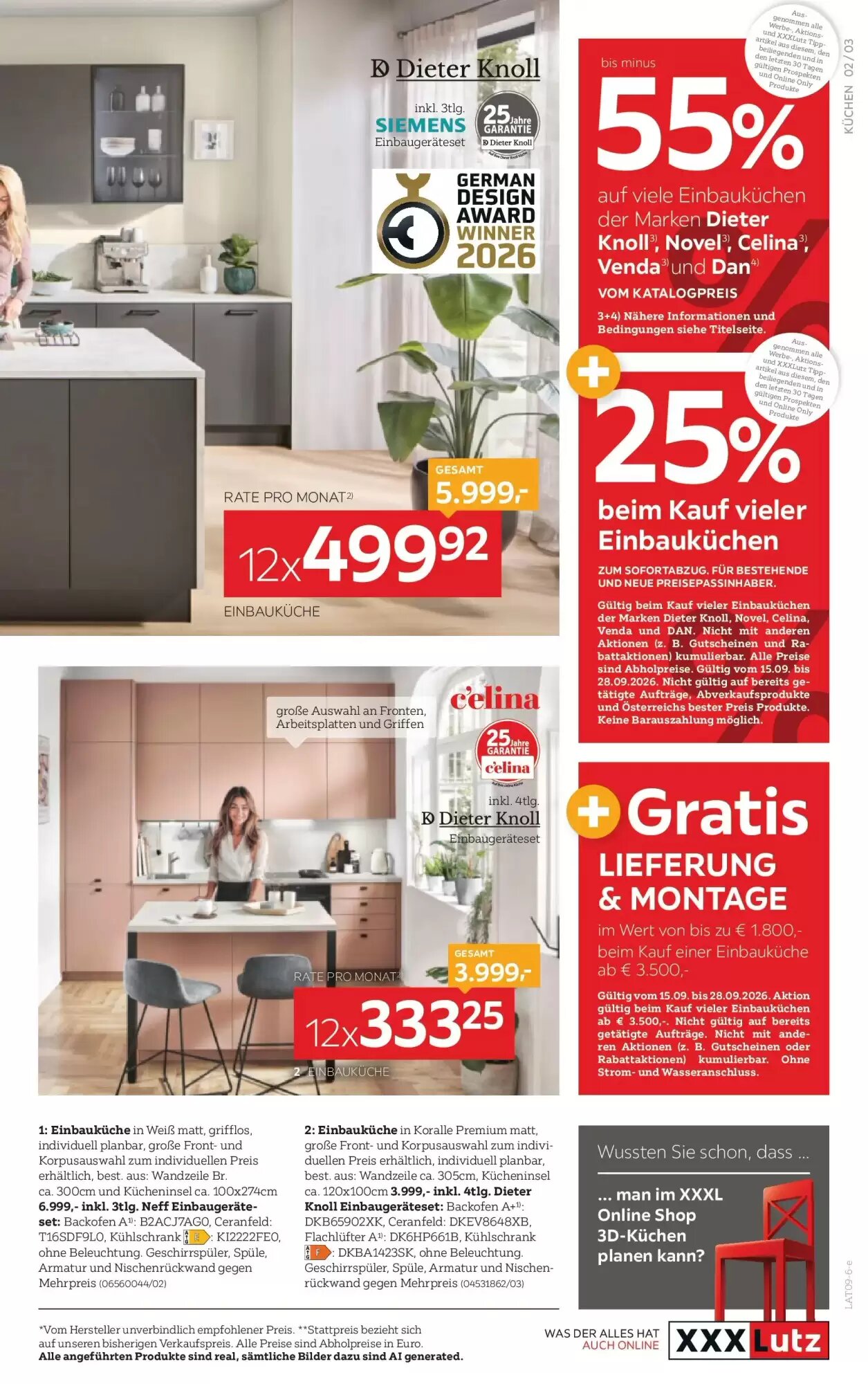 XXXLutz Flugblatt (ab 14.09.2026) - Angebote und Prospekt - Seite 3