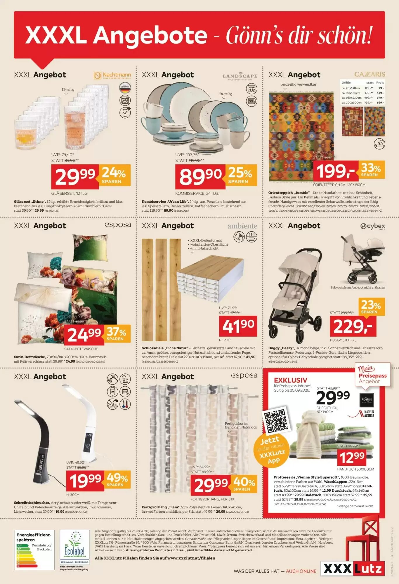 XXXLutz Flugblatt (ab 14.09.2026) - Angebote und Prospekt - Seite 4