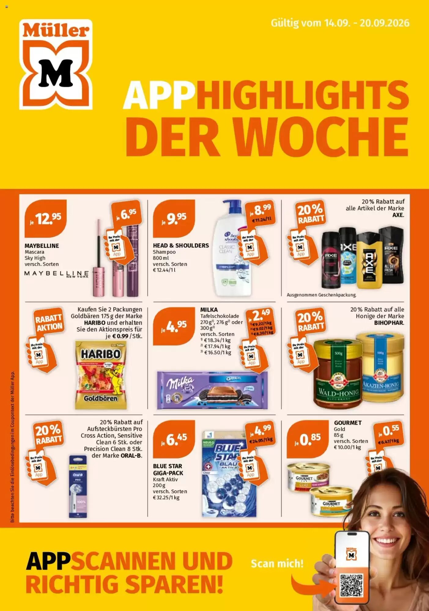 Müller Flugblatt (ab 14.09.2026) - Angebote und Prospekt - Seite 1