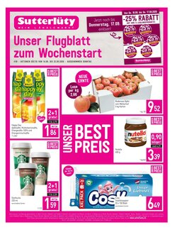 Sutterlüty Flugblatt (ab 14.09.2026) - Angebote und Prospekt