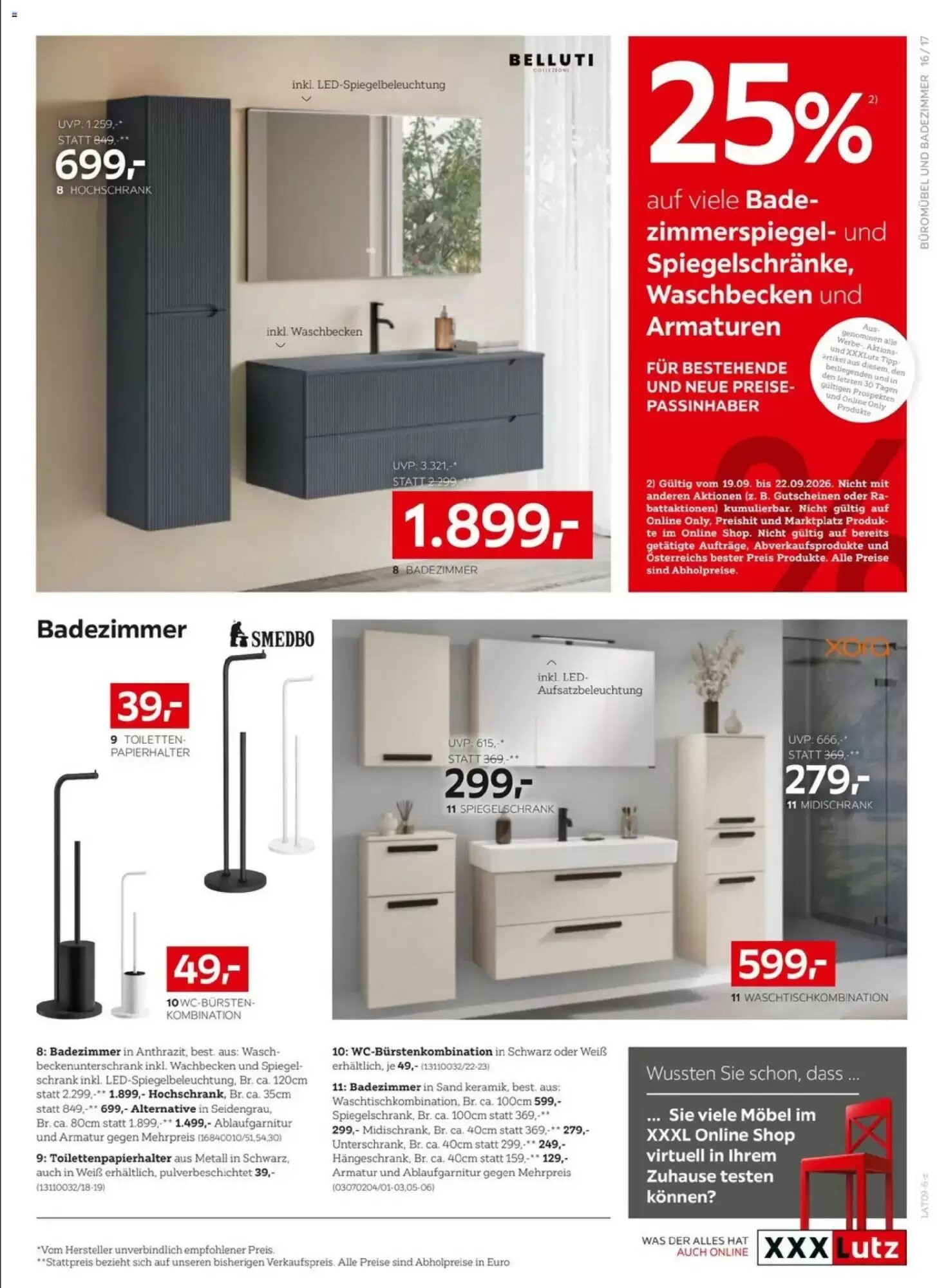 XXXLutz Flugblatt (ab 15.09.2026) - Angebote und Prospekt - Seite 17