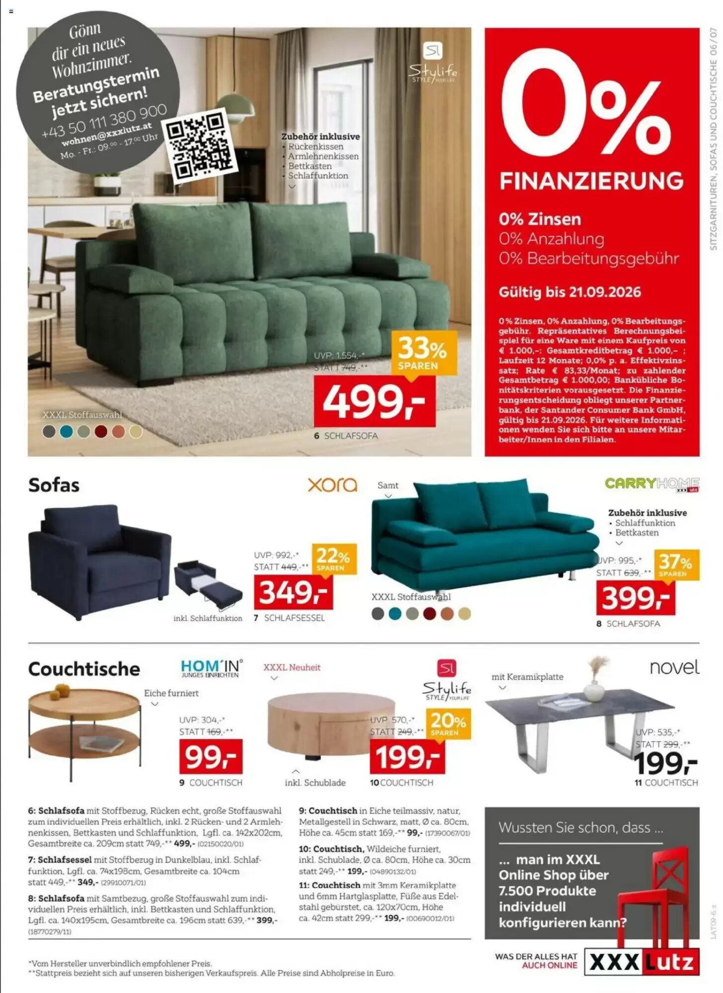 XXXLutz Flugblatt (ab 15.09.2026) - Angebote und Prospekt - Seite 7