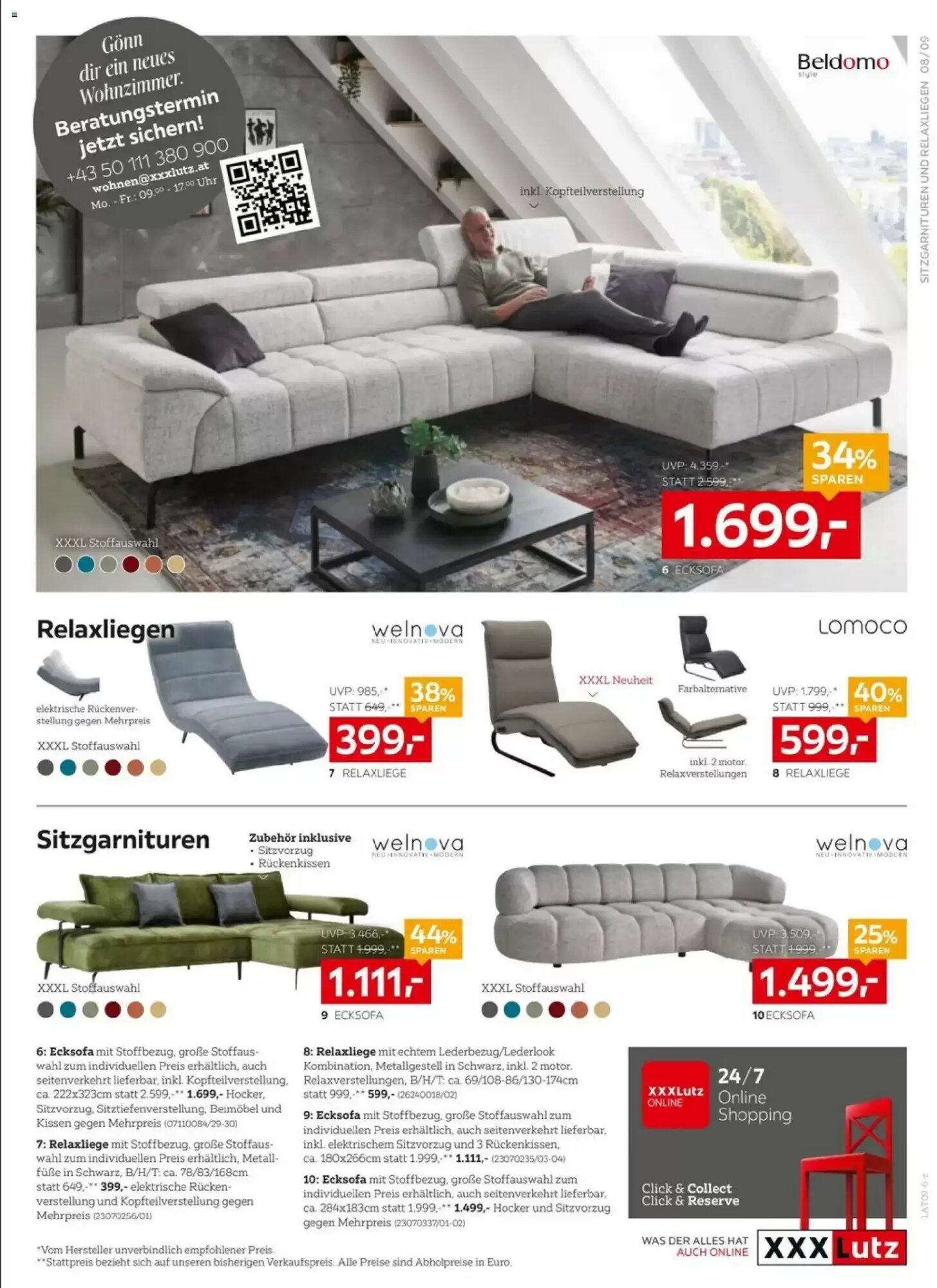 XXXLutz Flugblatt (ab 15.09.2026) - Angebote und Prospekt - Seite 9