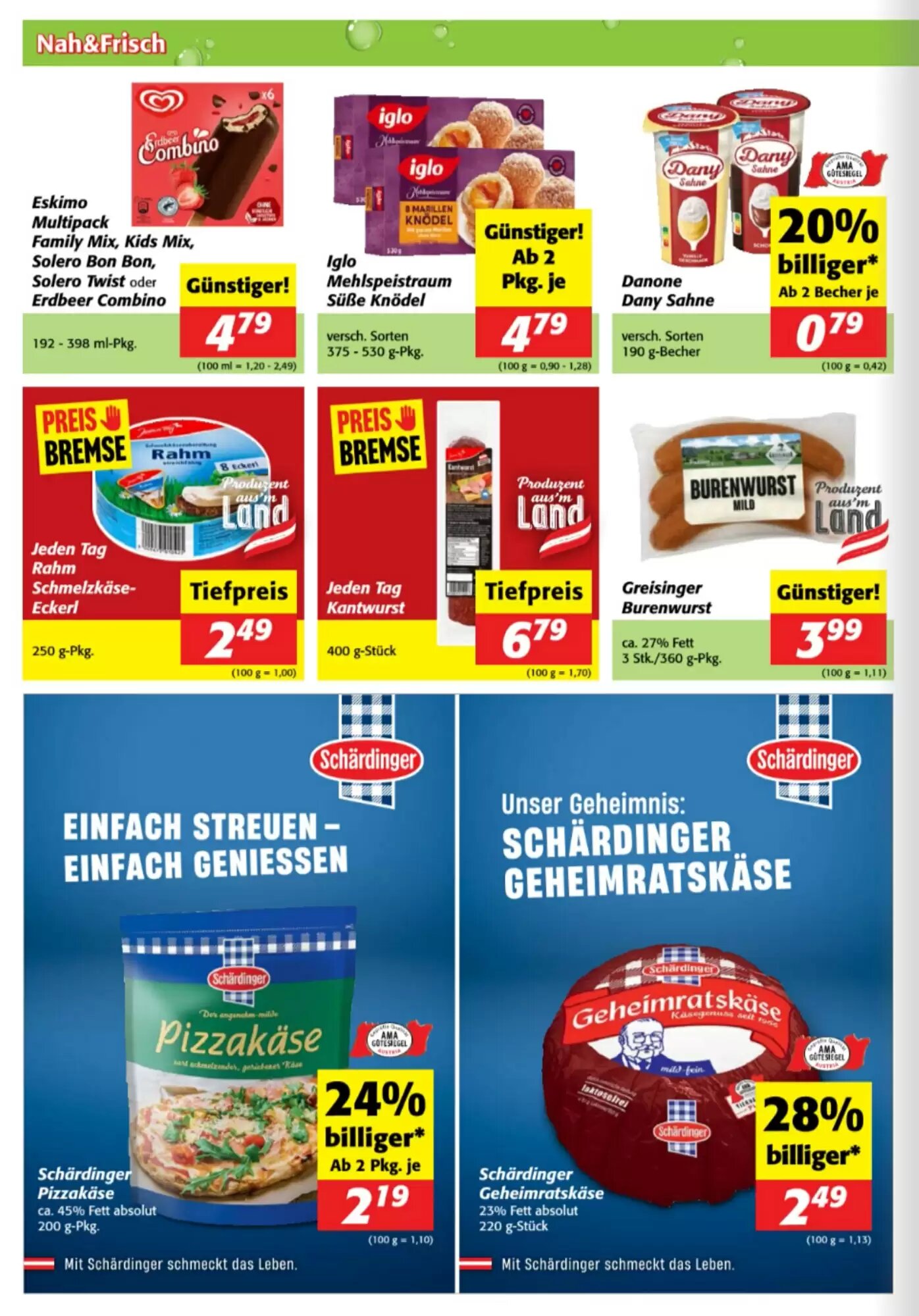 Nah&Frisch Flugblatt (ab 16.09.2026) - Angebote und Prospekt - Seite 2