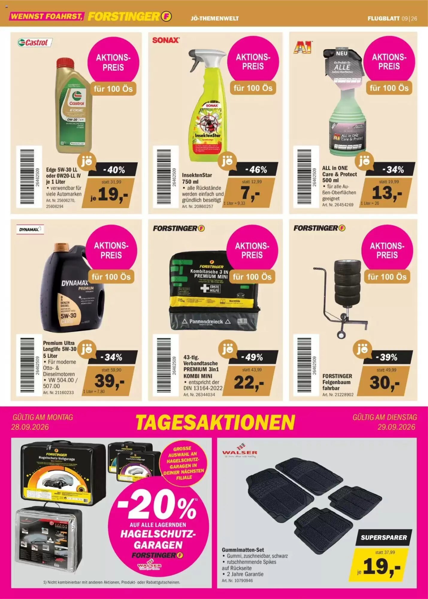 Forstinger Flugblatt (ab 16.09.2026) - Angebote und Prospekt - Seite 10