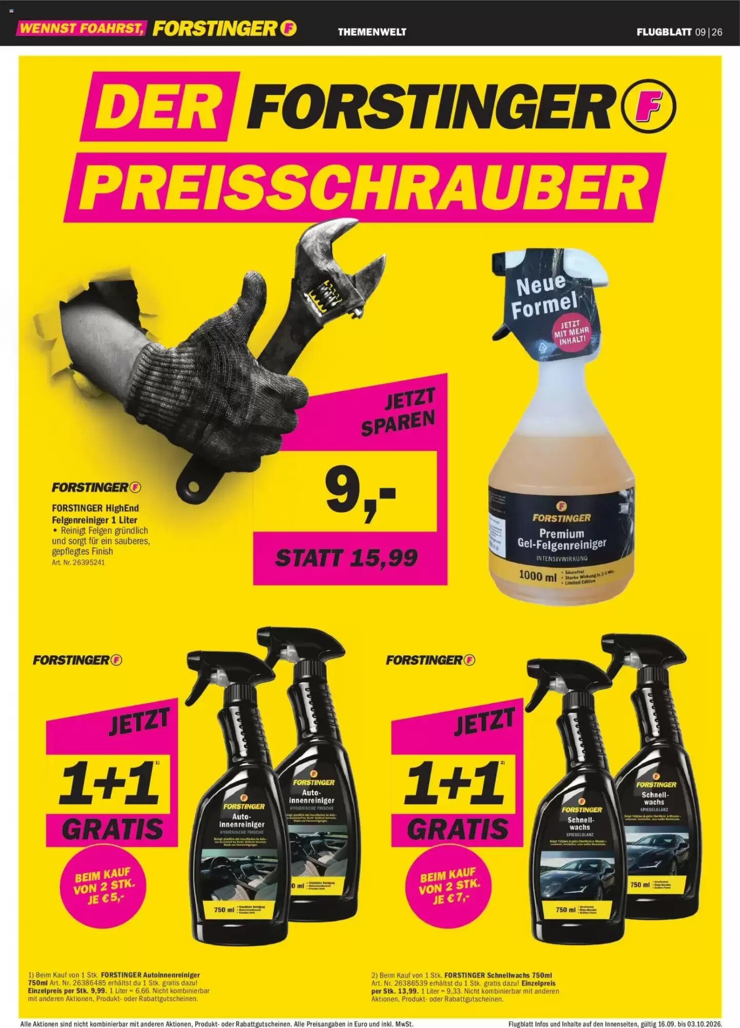 Forstinger Flugblatt (ab 16.09.2026) - Angebote und Prospekt - Seite 12